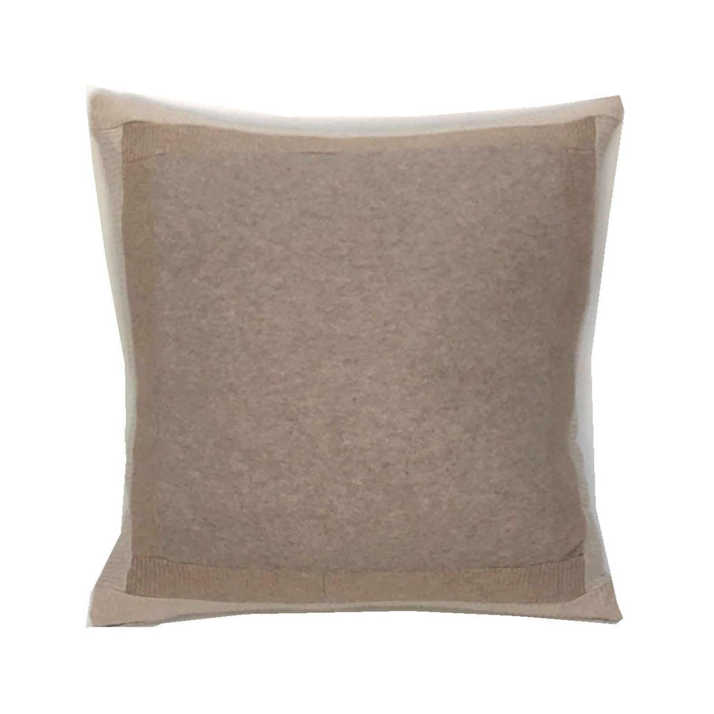 Oatmeal Color Blocked Pillow 24"