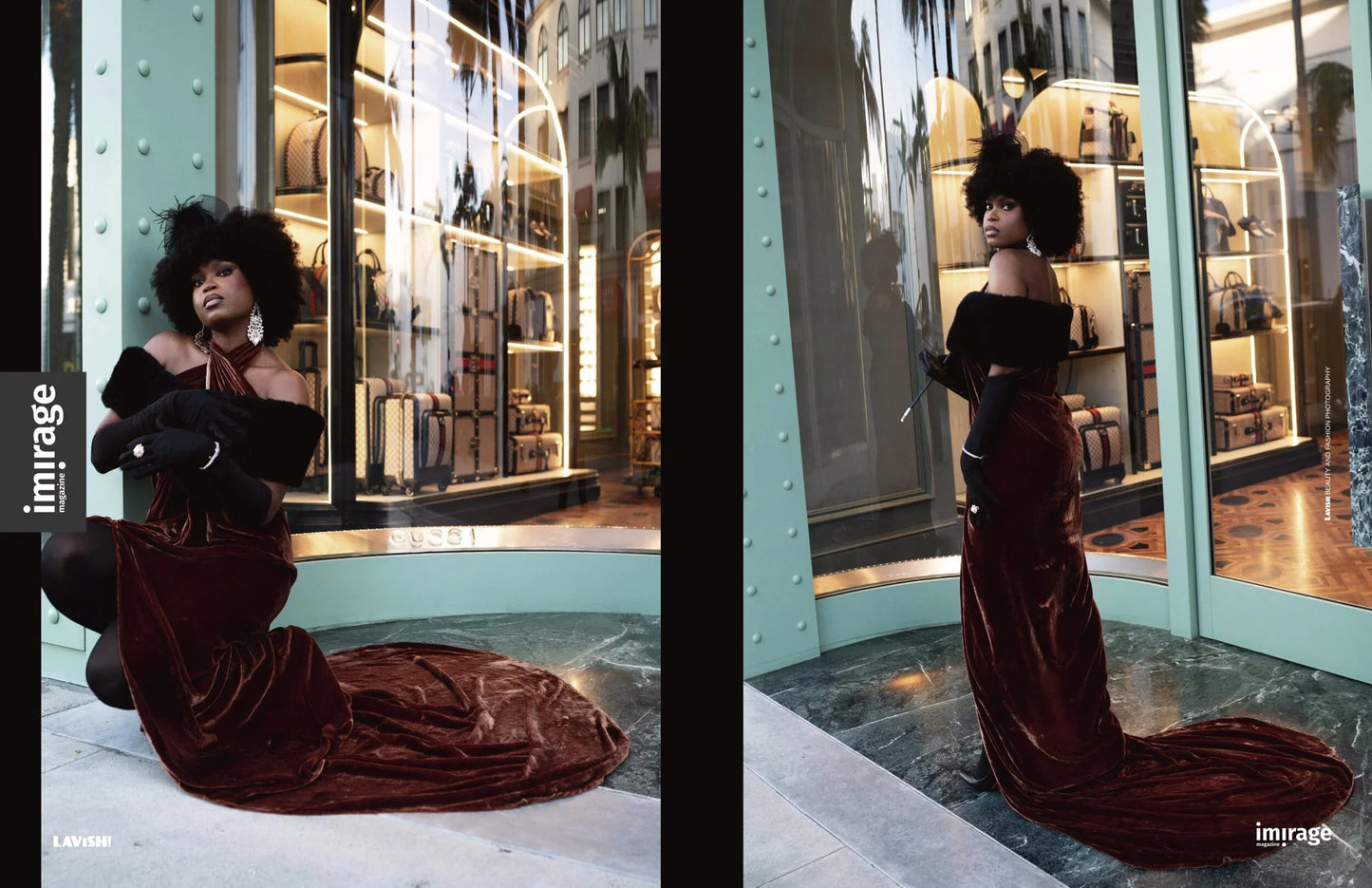 DNB’s Amélie Haute Couture Floor length gown