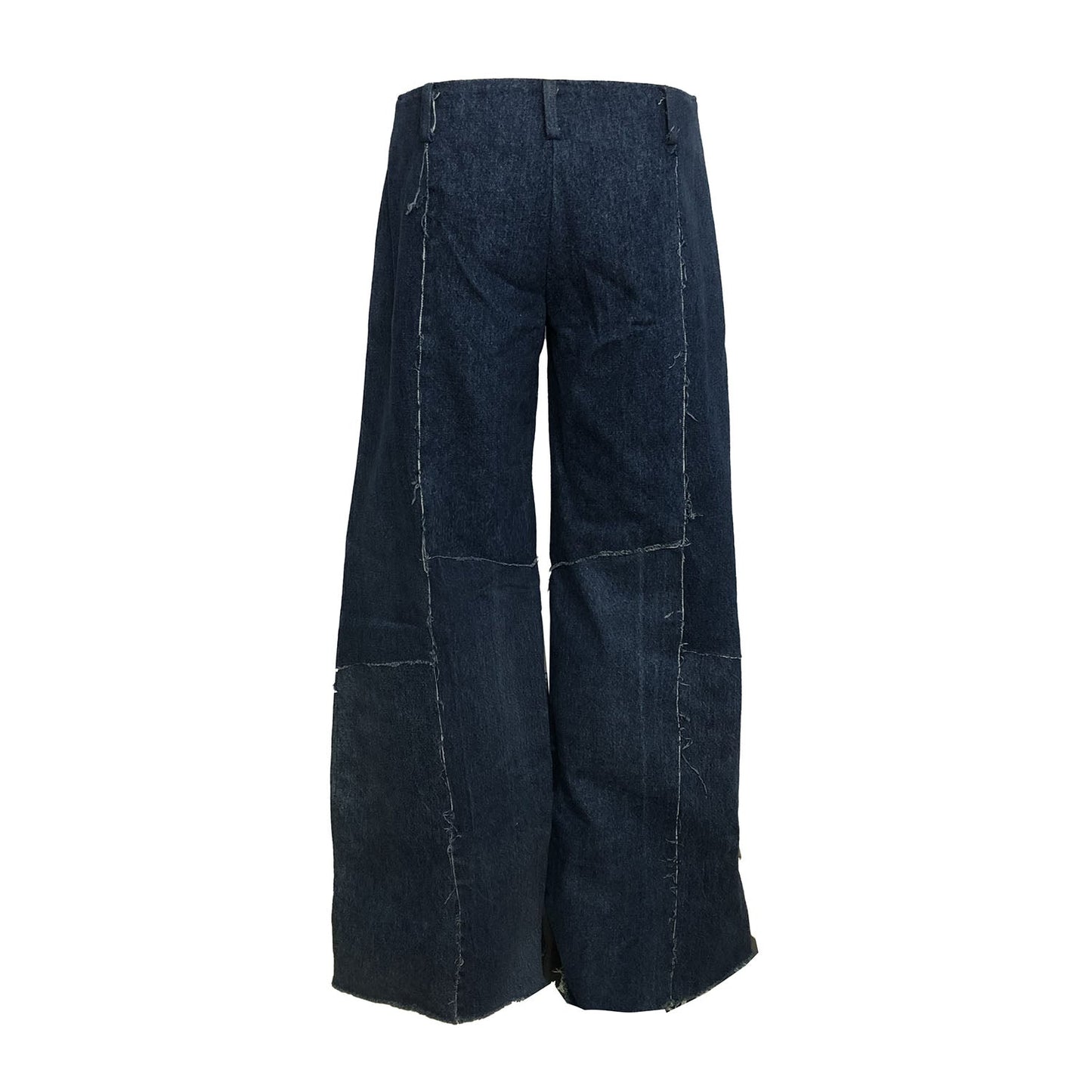 Alex Low Rise Wide Leg Jean-Black