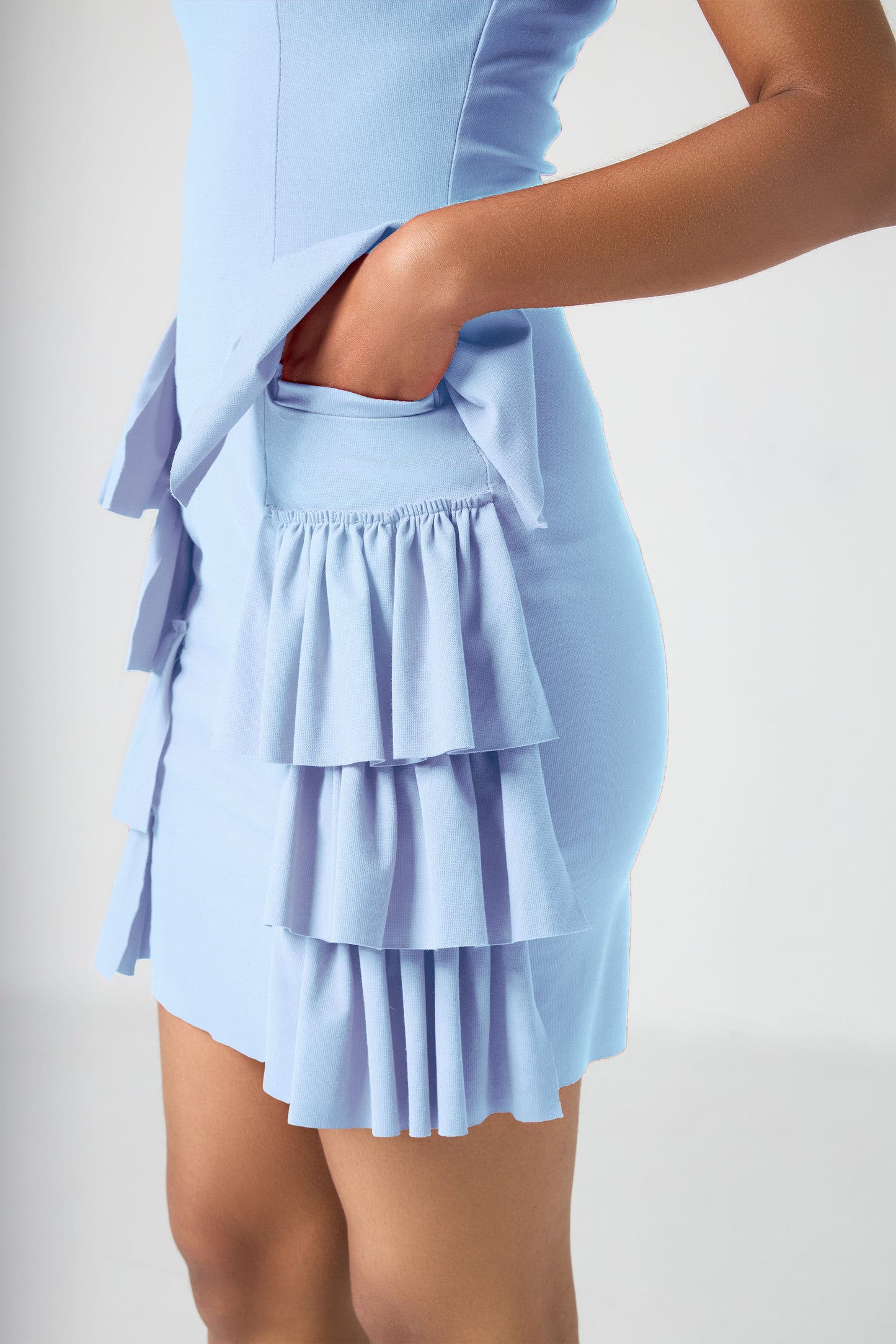 Naomi Ruffle Dress