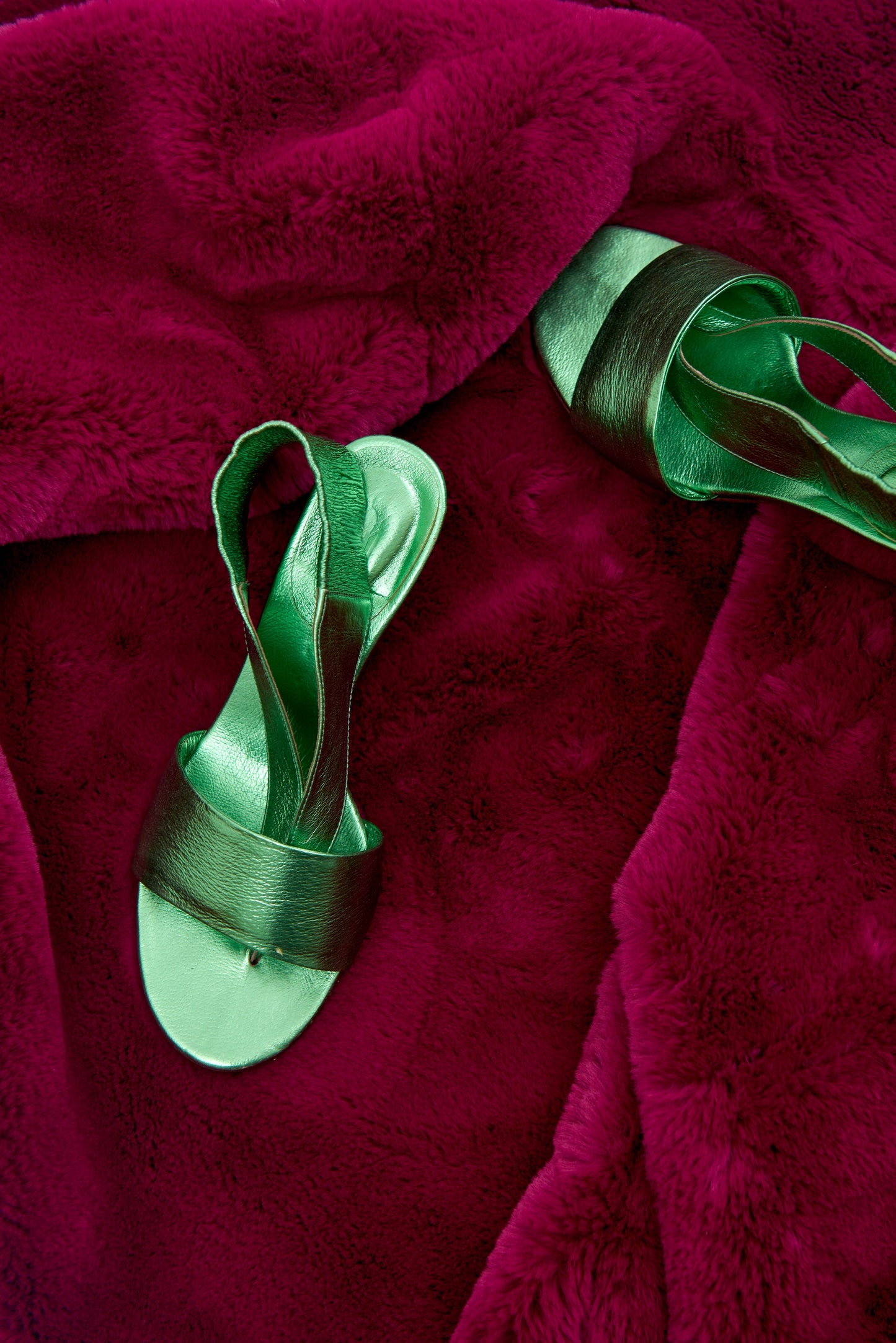 Handmade Sandals Green