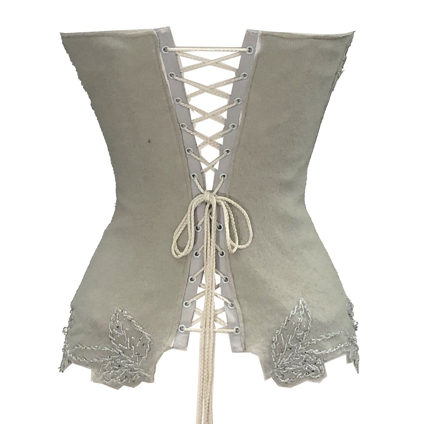 Eunice Bustier-Vintage Beaded Wool