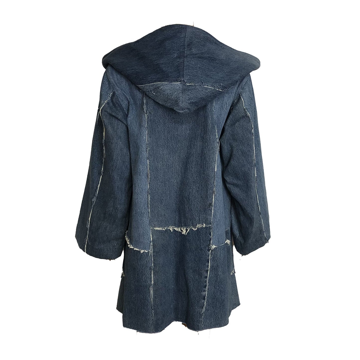 Harper Coat-Medium Blue