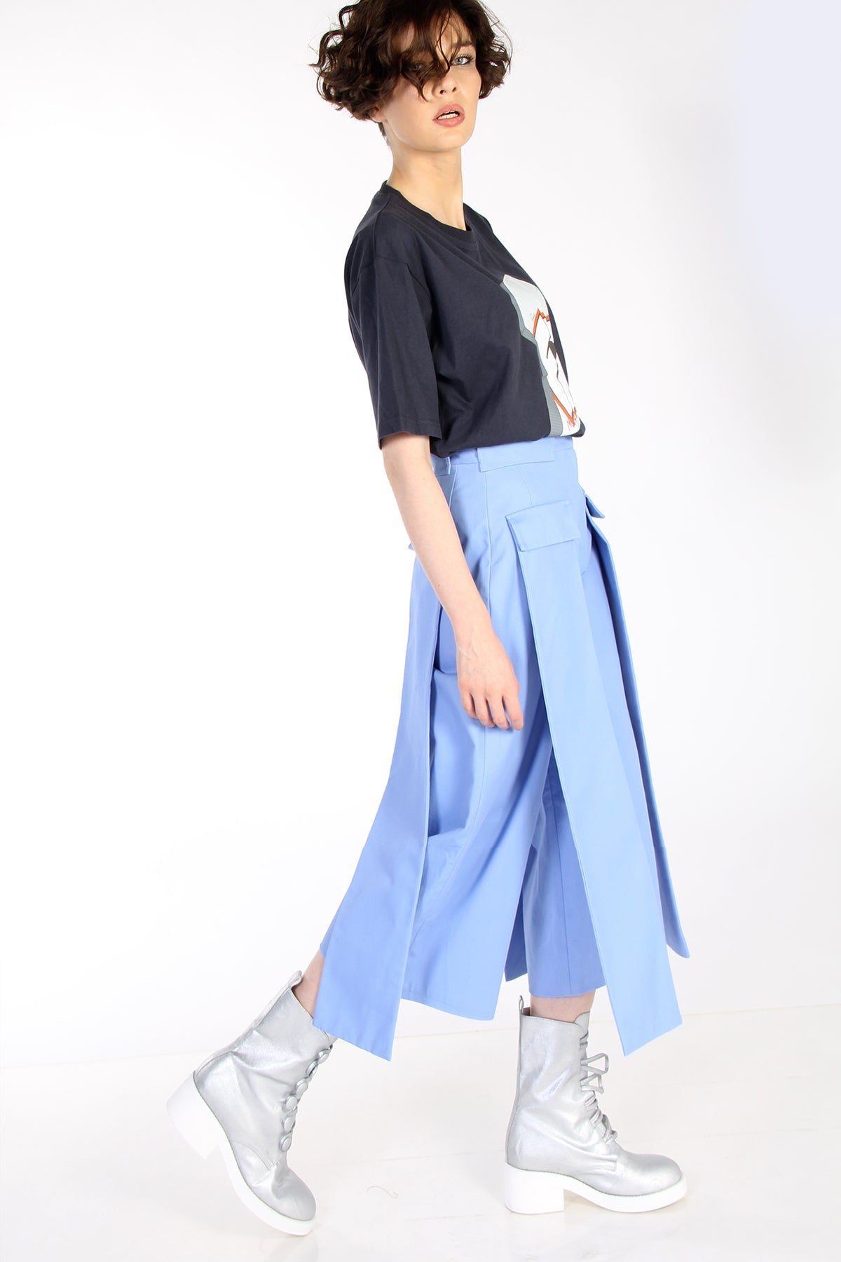 DOUBLE LAYER CULOTTE BLUE