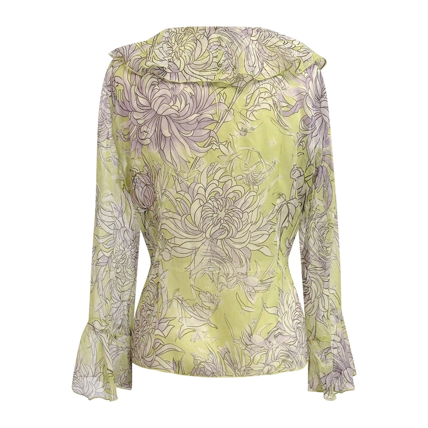Chryssa Flounce Blouse