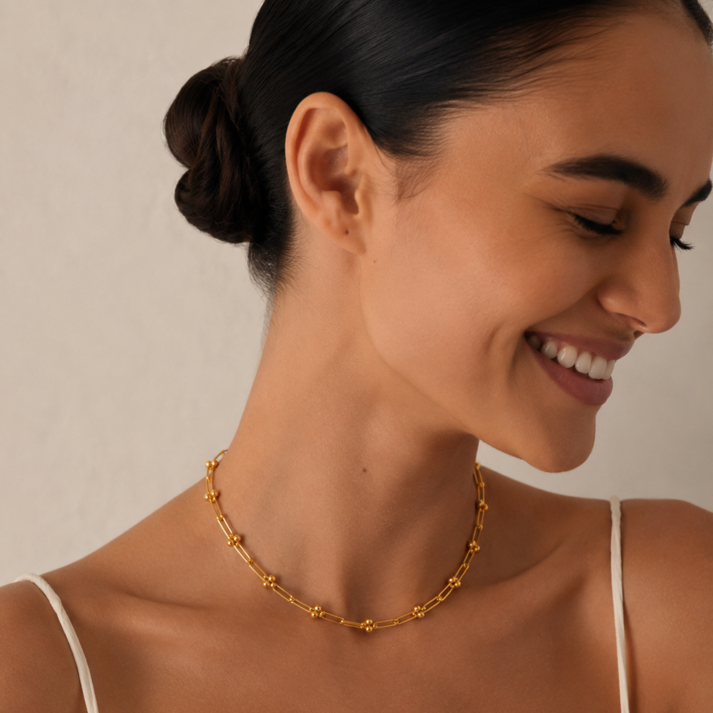 Cluster Chain Necklace