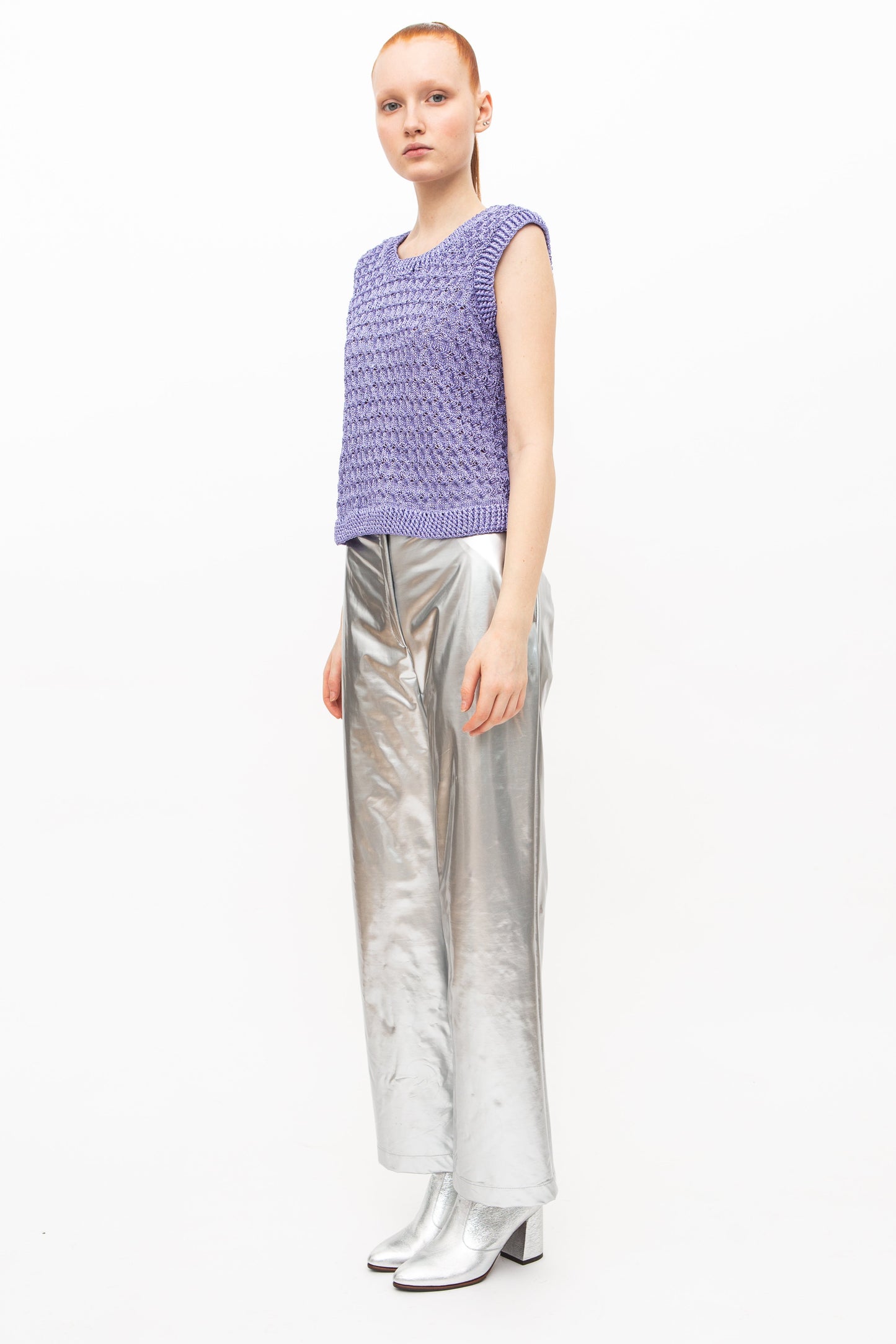 Handmade TOP Light Purple