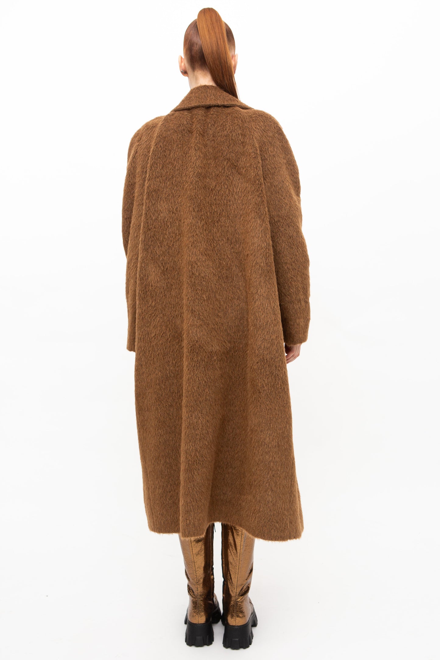 Coat Wool Brown