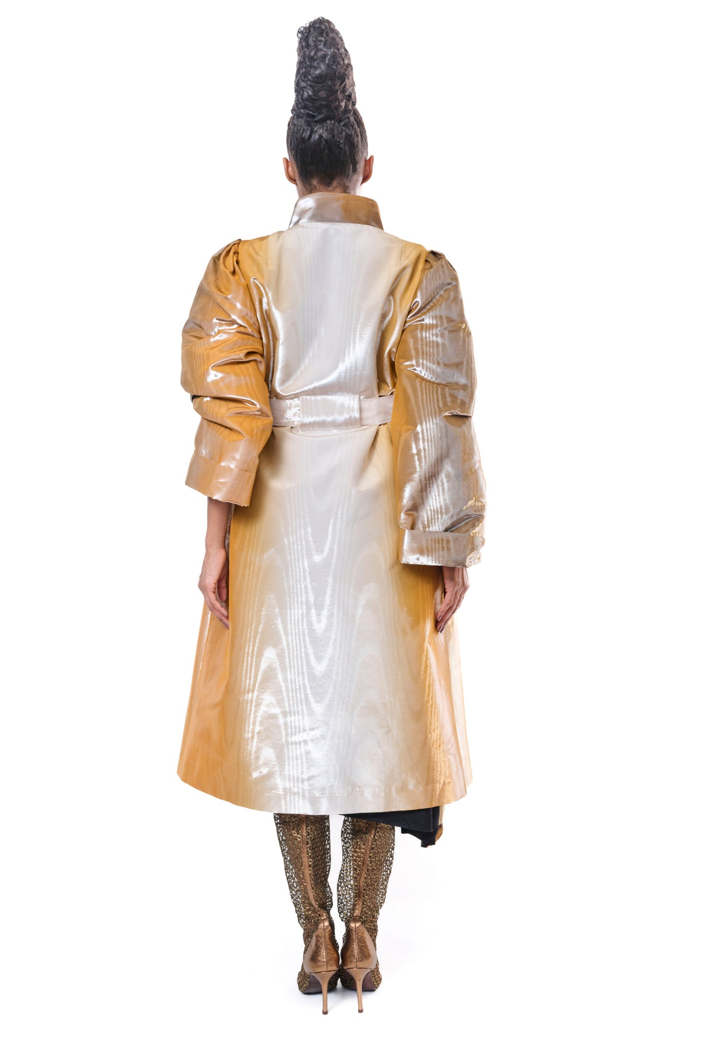Handmade Coat Trench Multicolored