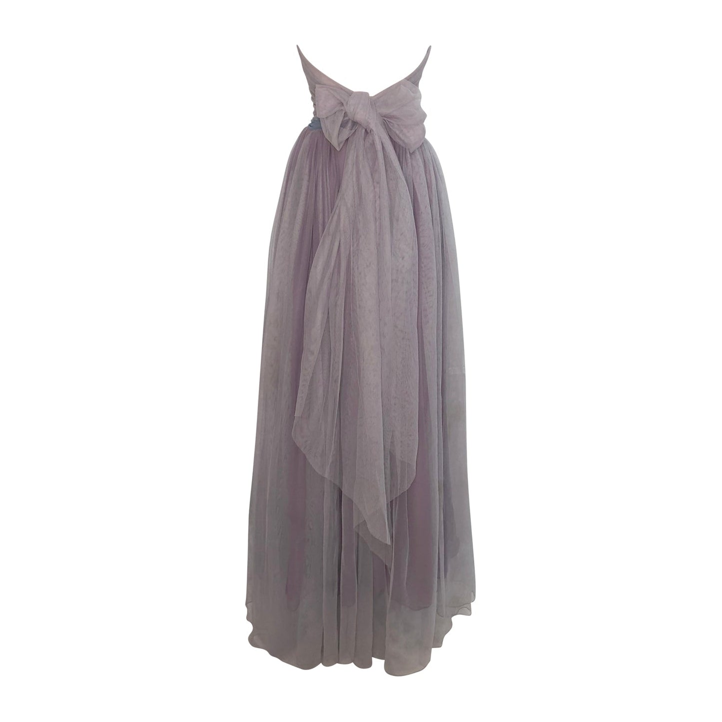 Ava Lavender Beaded Gown
