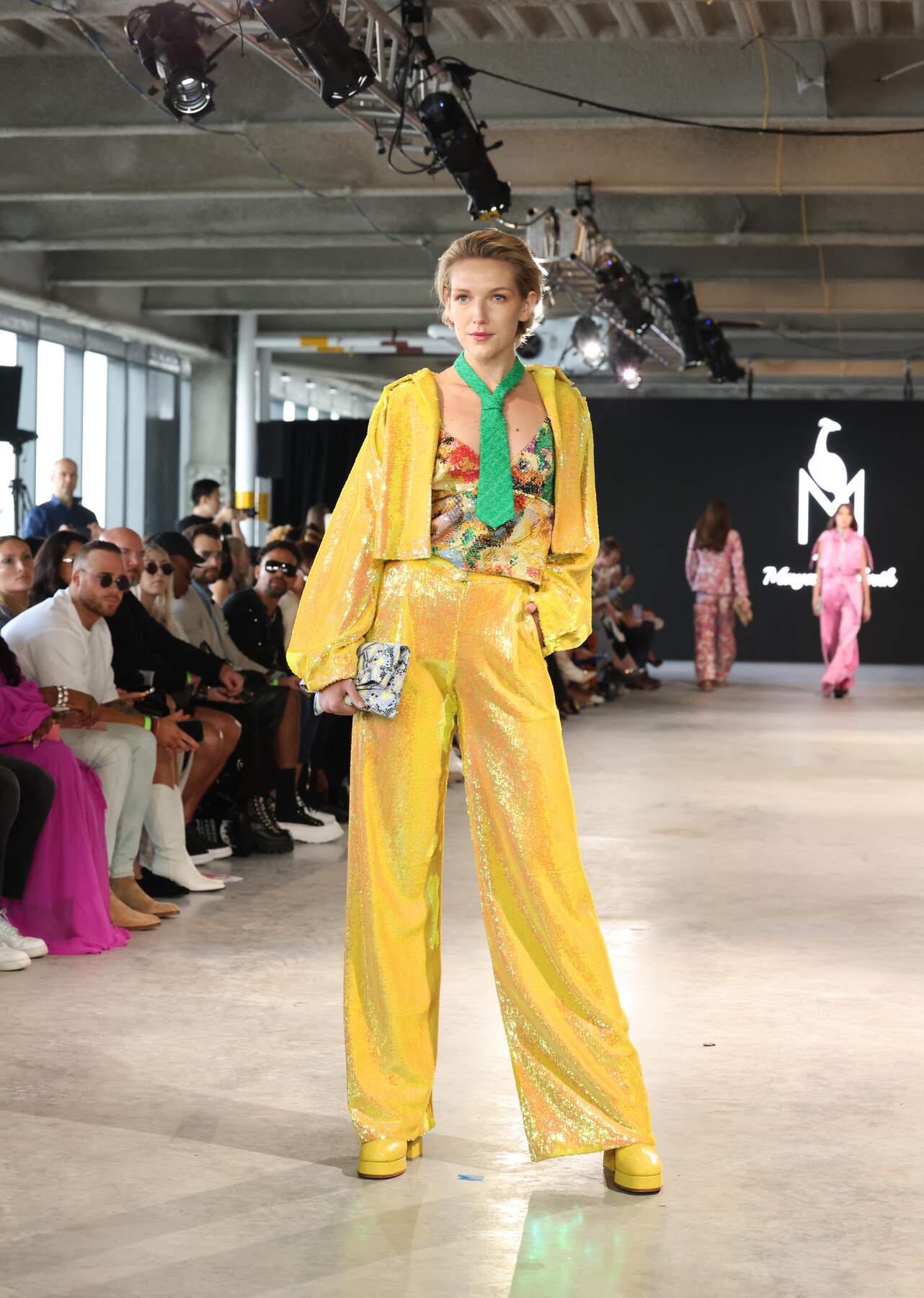 Yellow colored piece