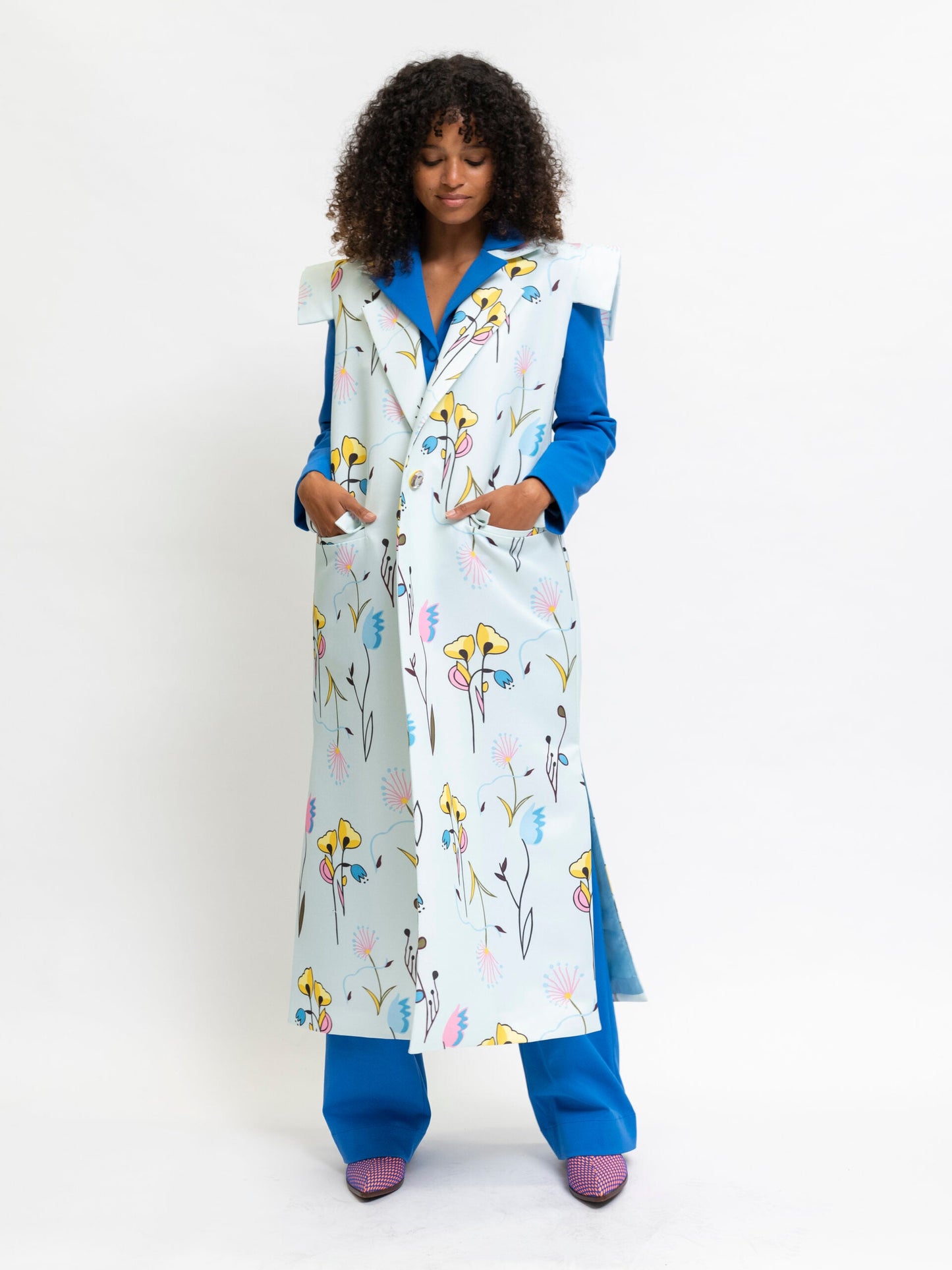 Long Vest Flowers