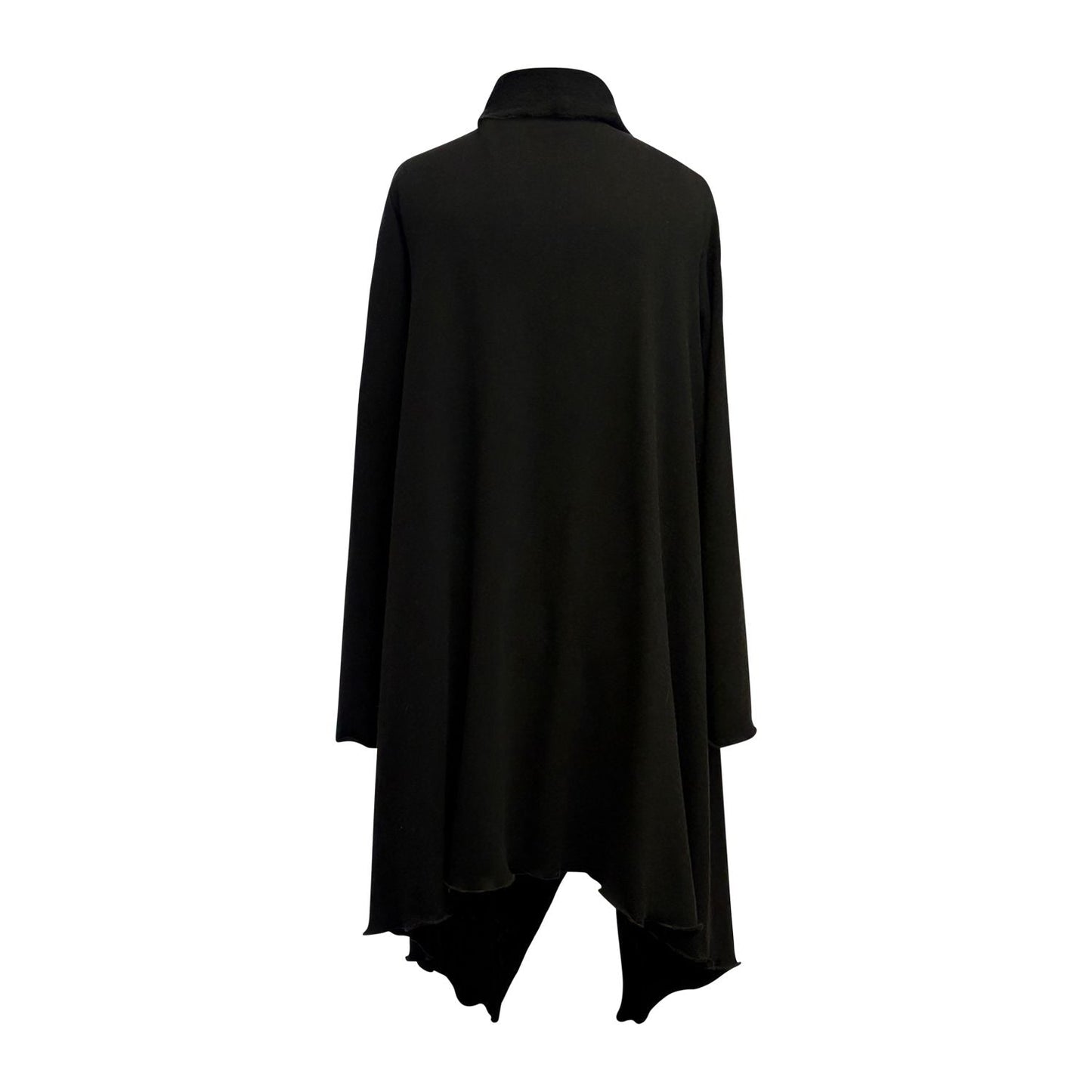 Aspen Wrap – Long French Terry Hemp Wrap-Black