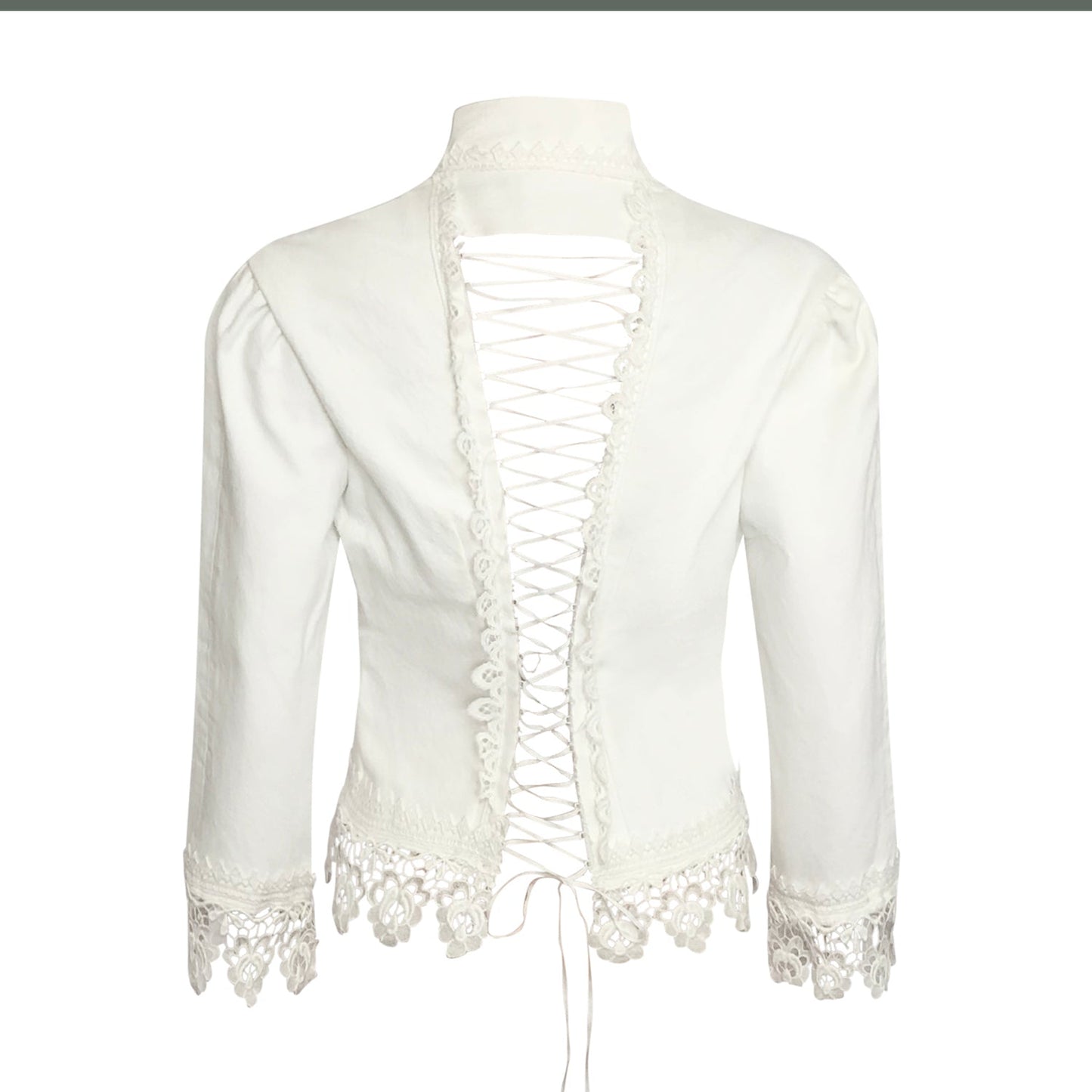 Lacey Denim and Lace Jacket