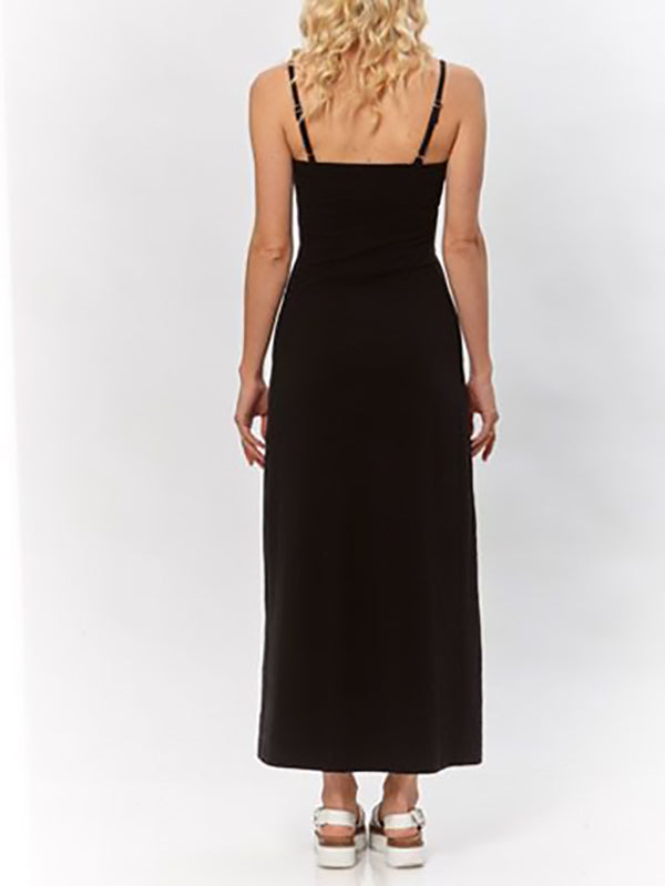 Bridget Hemp Dress-Black
