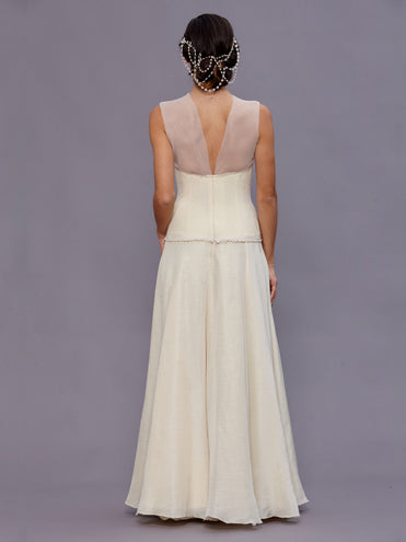 Dorothy Bustier – Vintage Beaded Wool