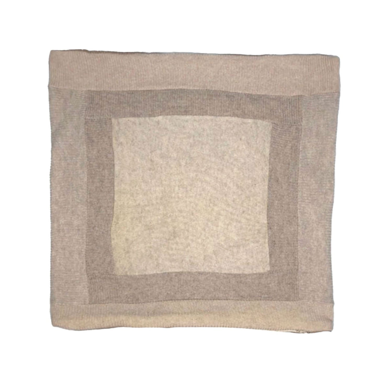 Oatmeal Color Blocked Pillow +1 18"