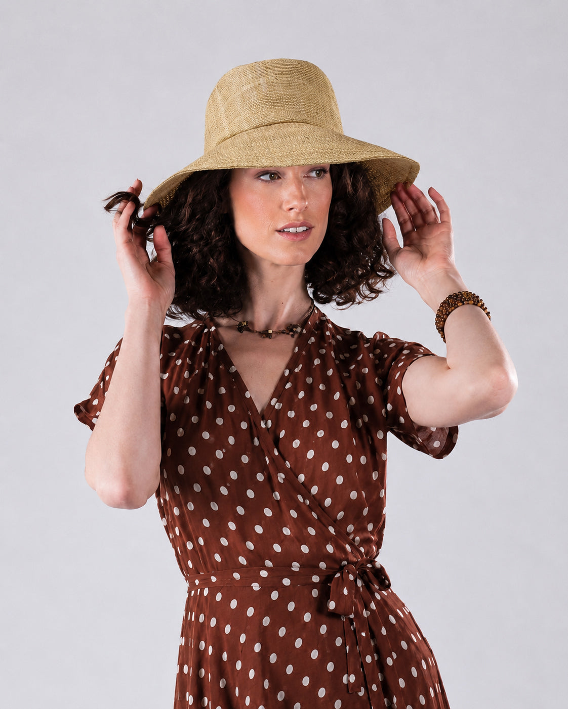 Raffia Bucket Hat