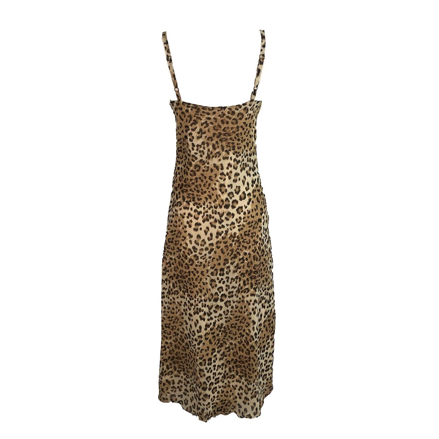 Loretta Vegan Leopard Slipdress