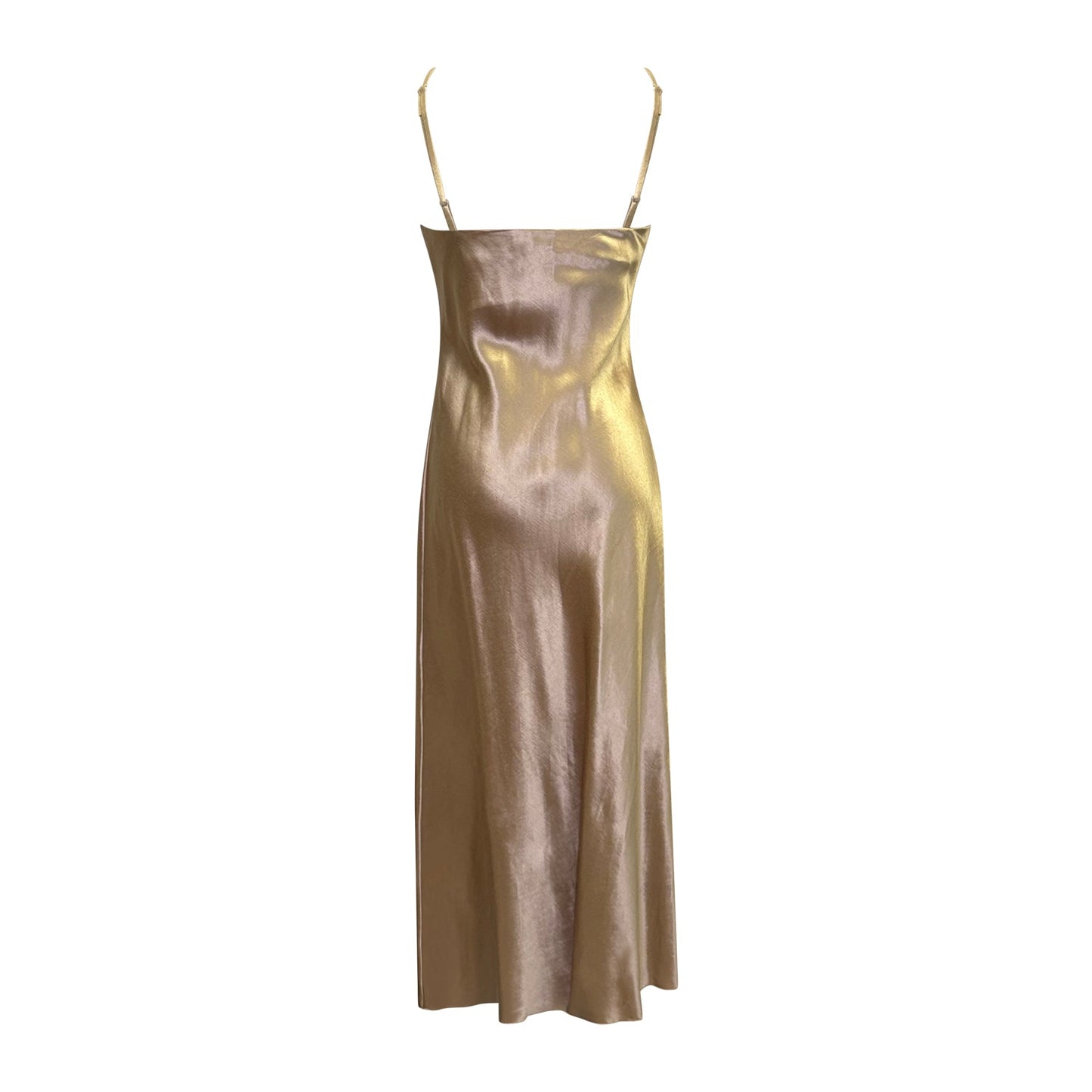 Vivien Slipdress–Hemp/Silk-Champagne
