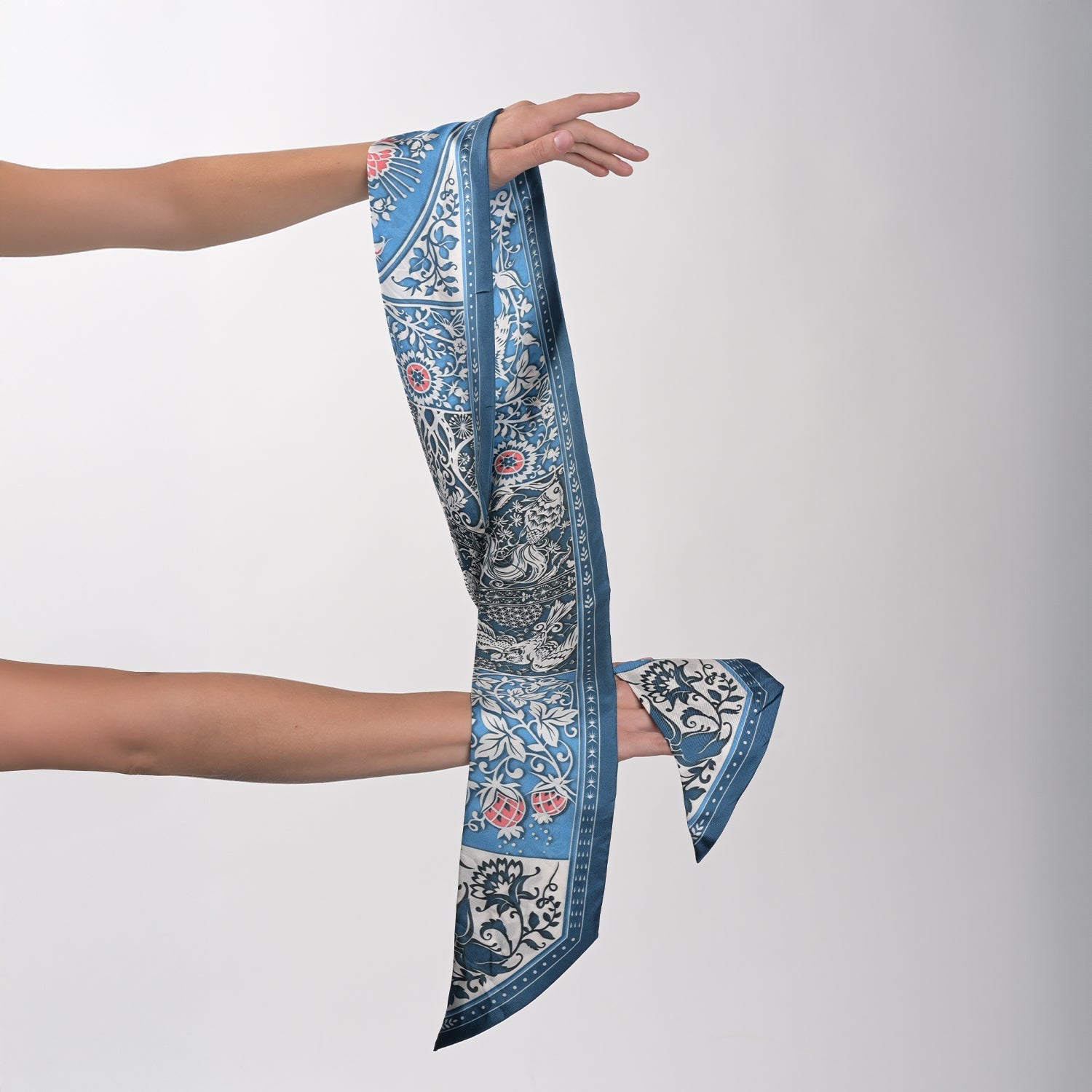 Tree of Life Silk Twill Scarf