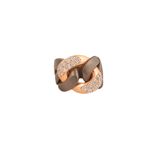 Groumettona Links Gold & Diamond Ring