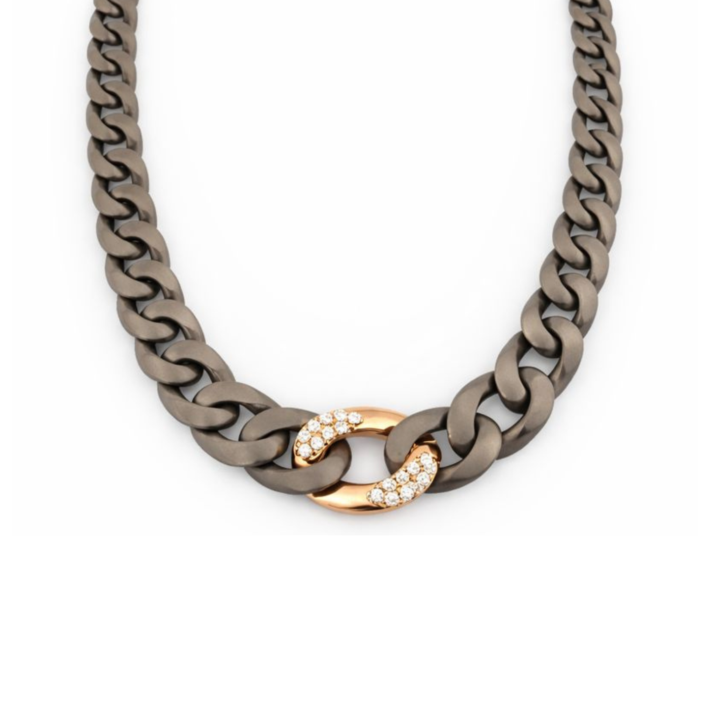 Groumettona Links Gold & Diamond Necklace