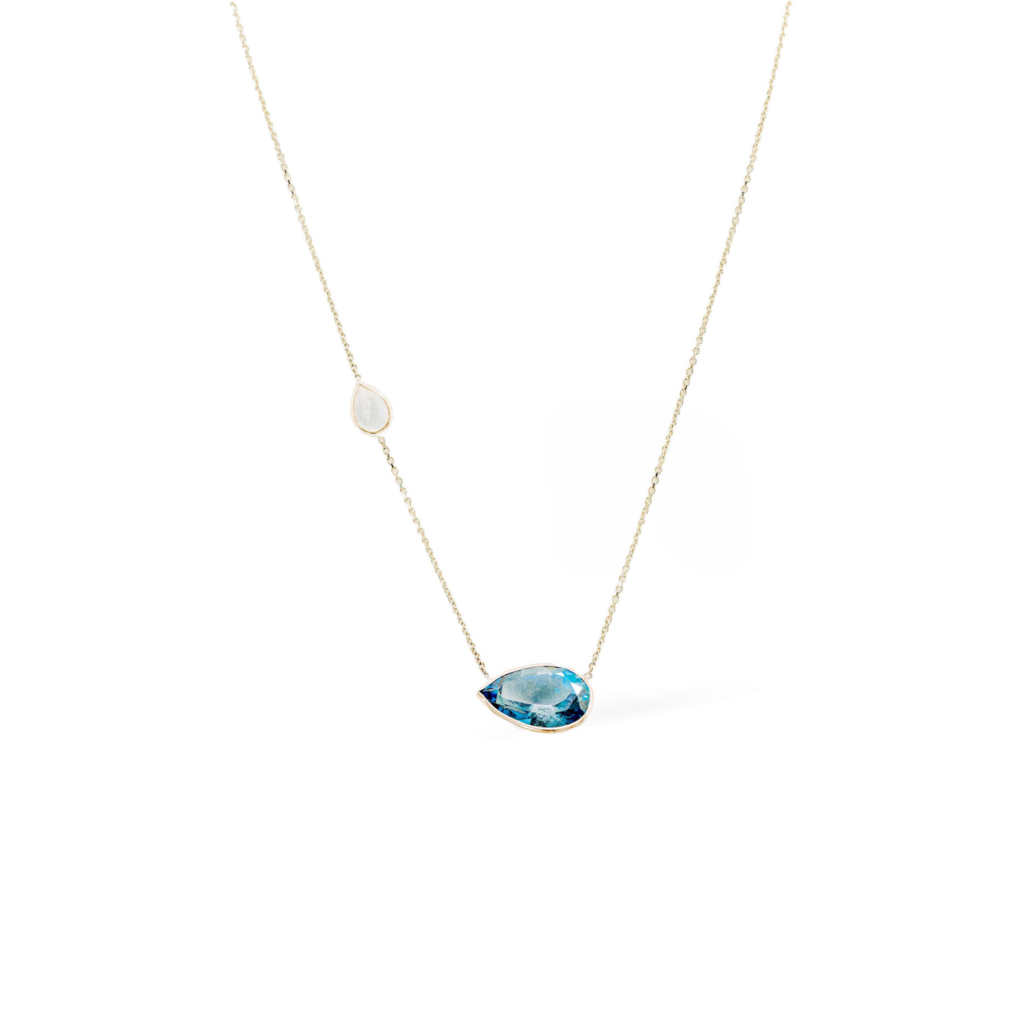 14K Gold Midnight Lagoon Necklace