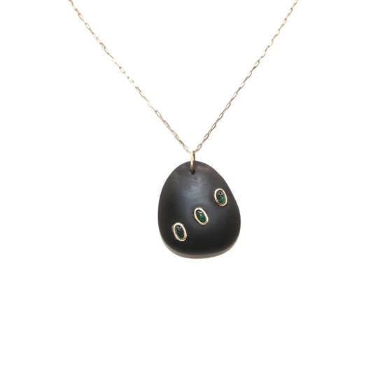 Noir Trigon Necklace