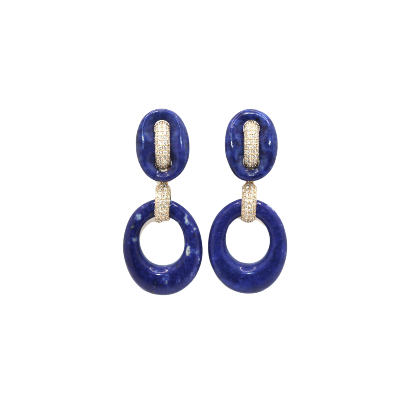 Luna Celeste Lapis & Diamond Drops