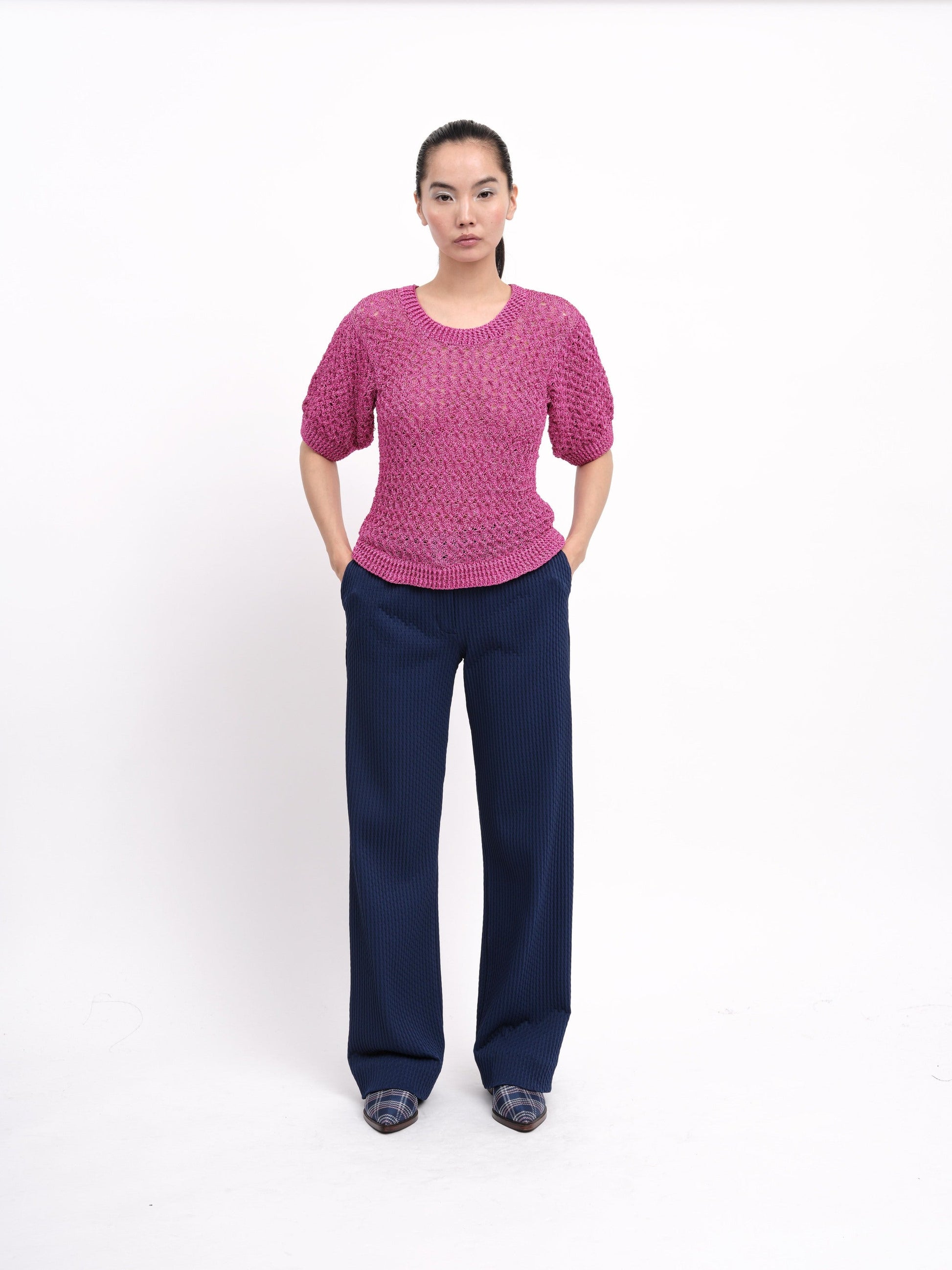 Handmade Pullover Berry