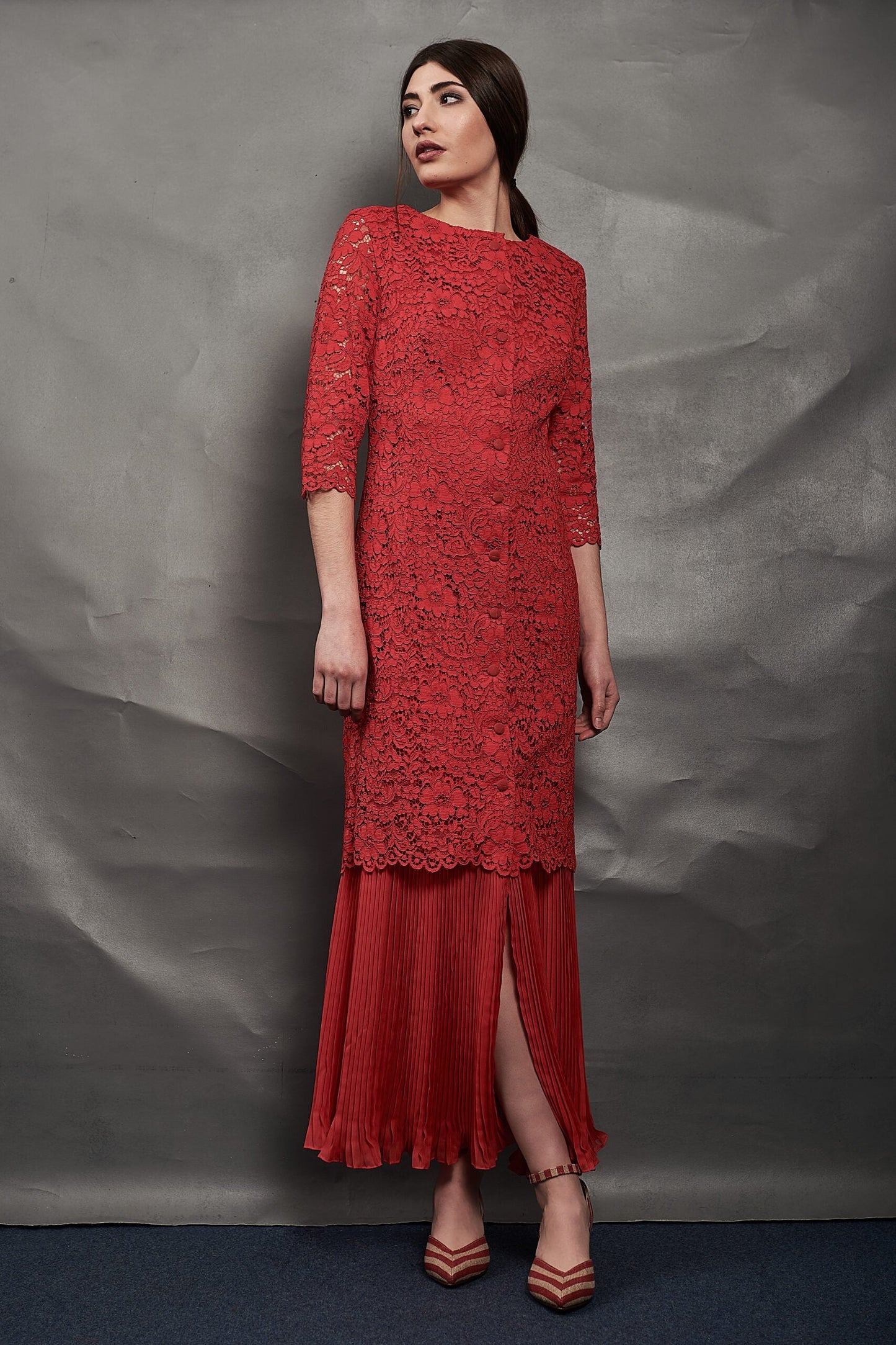 Kleid aus Spitze