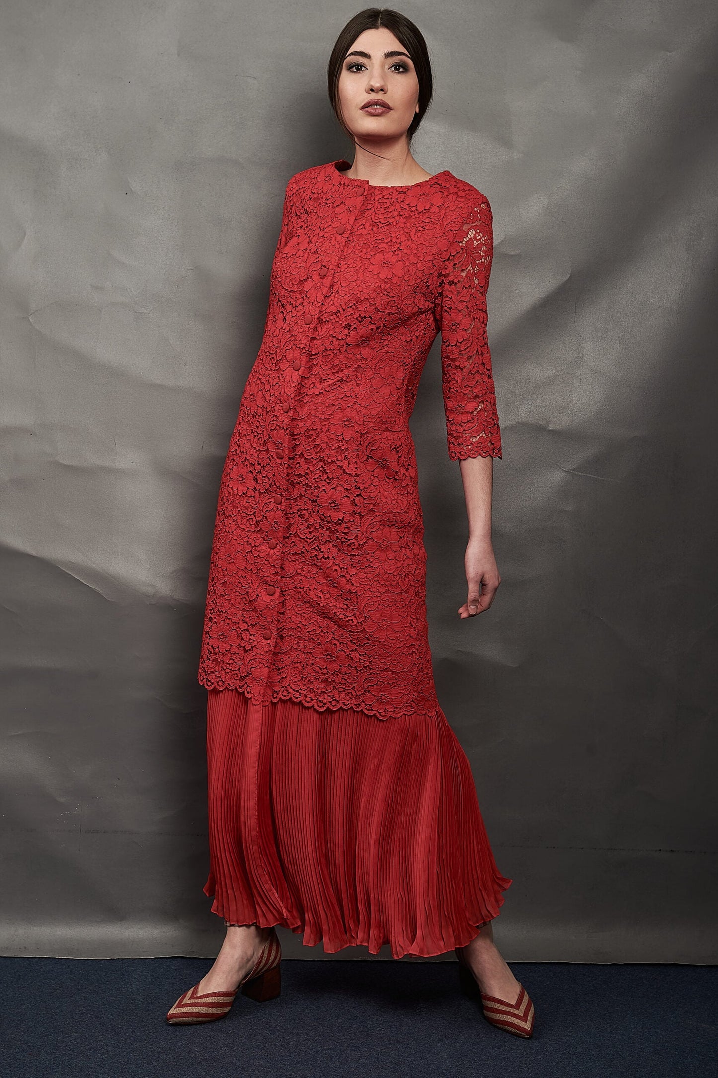 Kleid aus Spitze