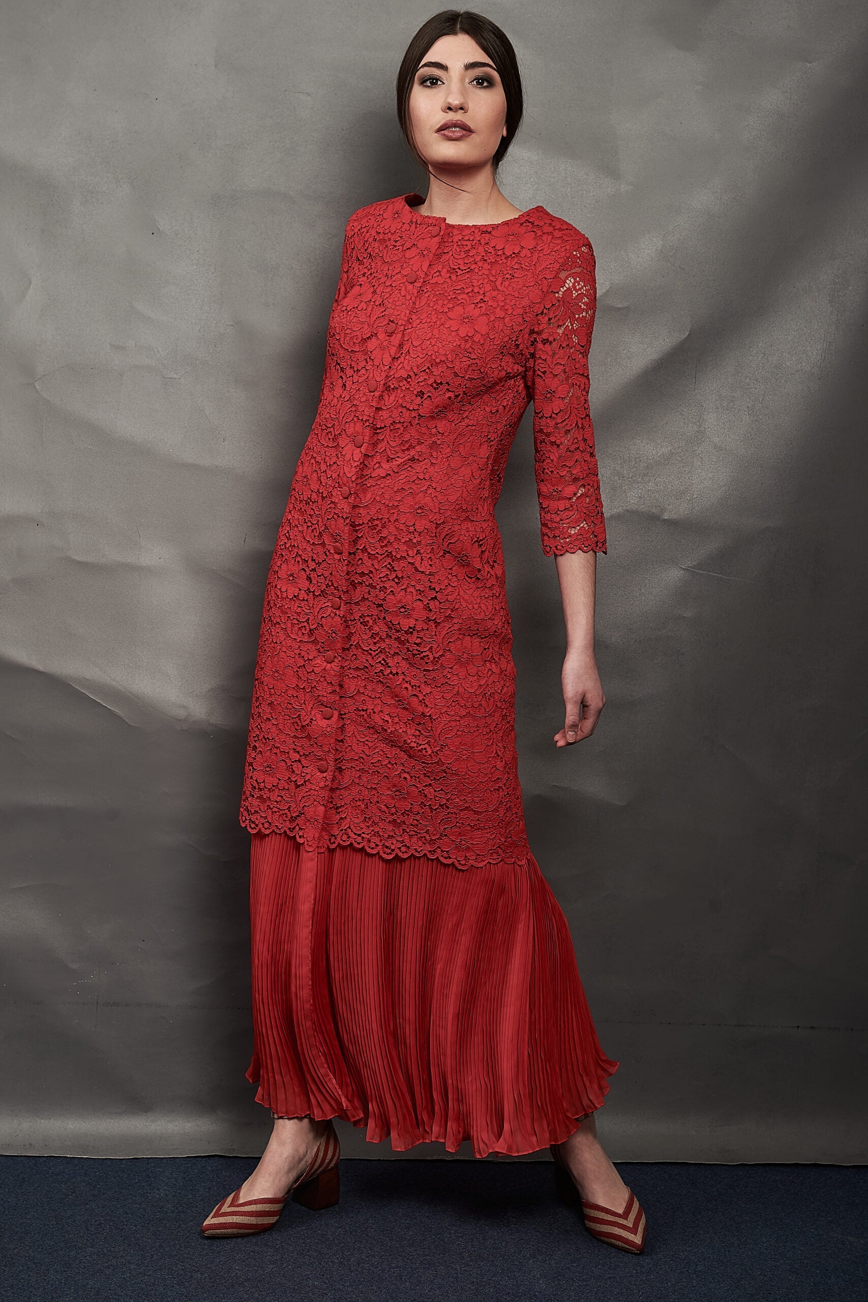 Kleid aus Spitze