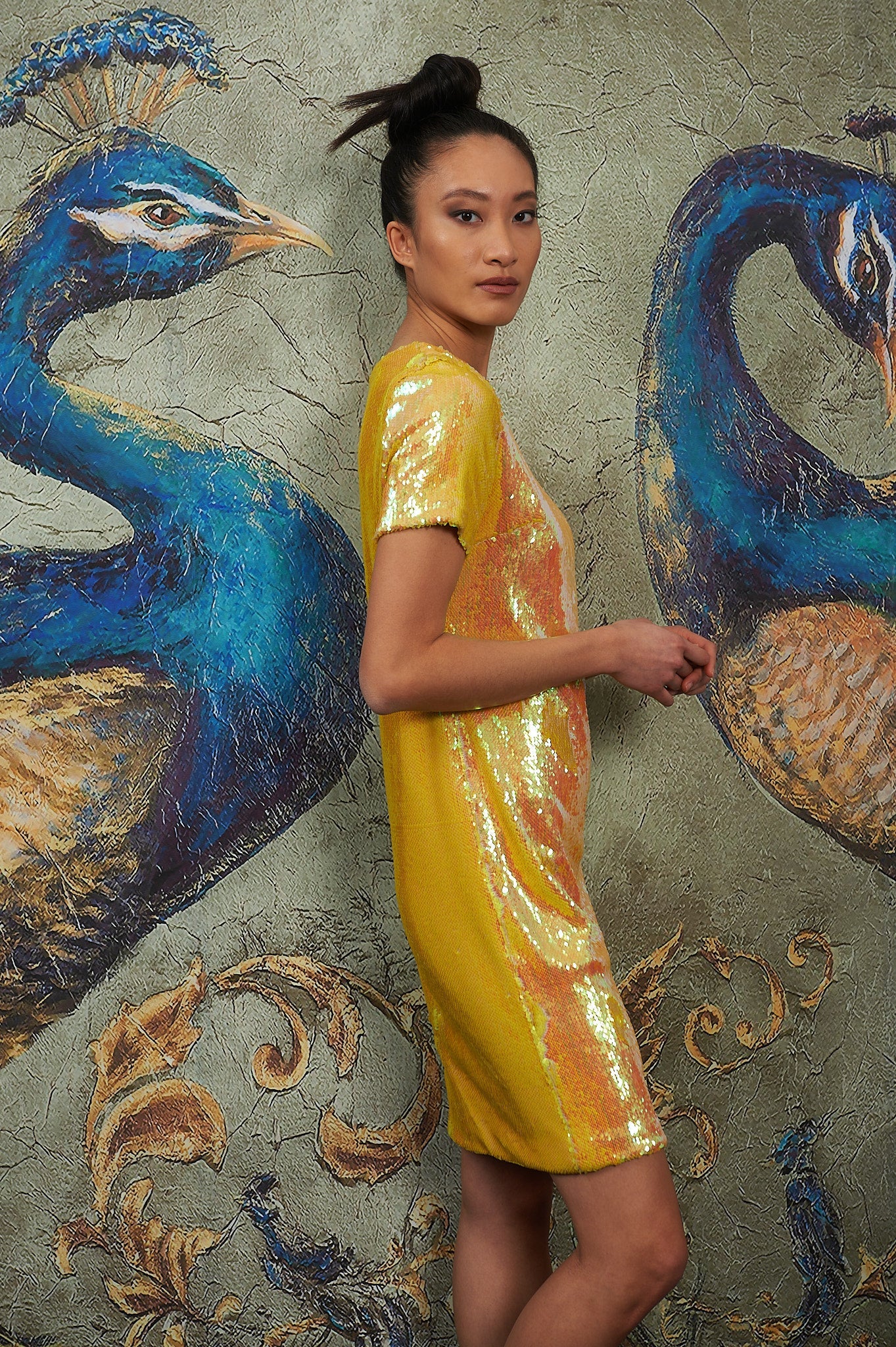 Gelbes Kleid "Sonne"