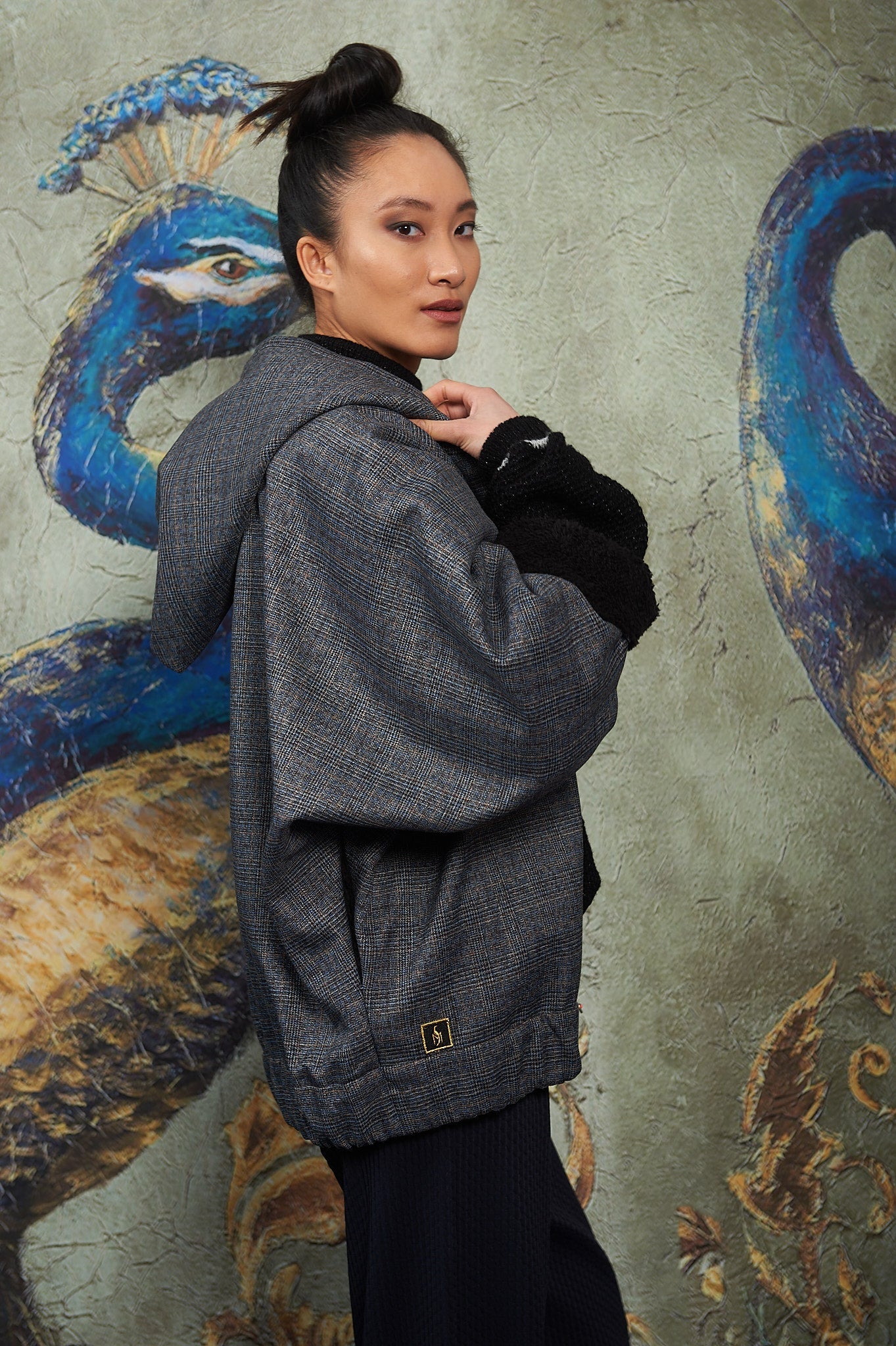 Jacke mit Kaputze