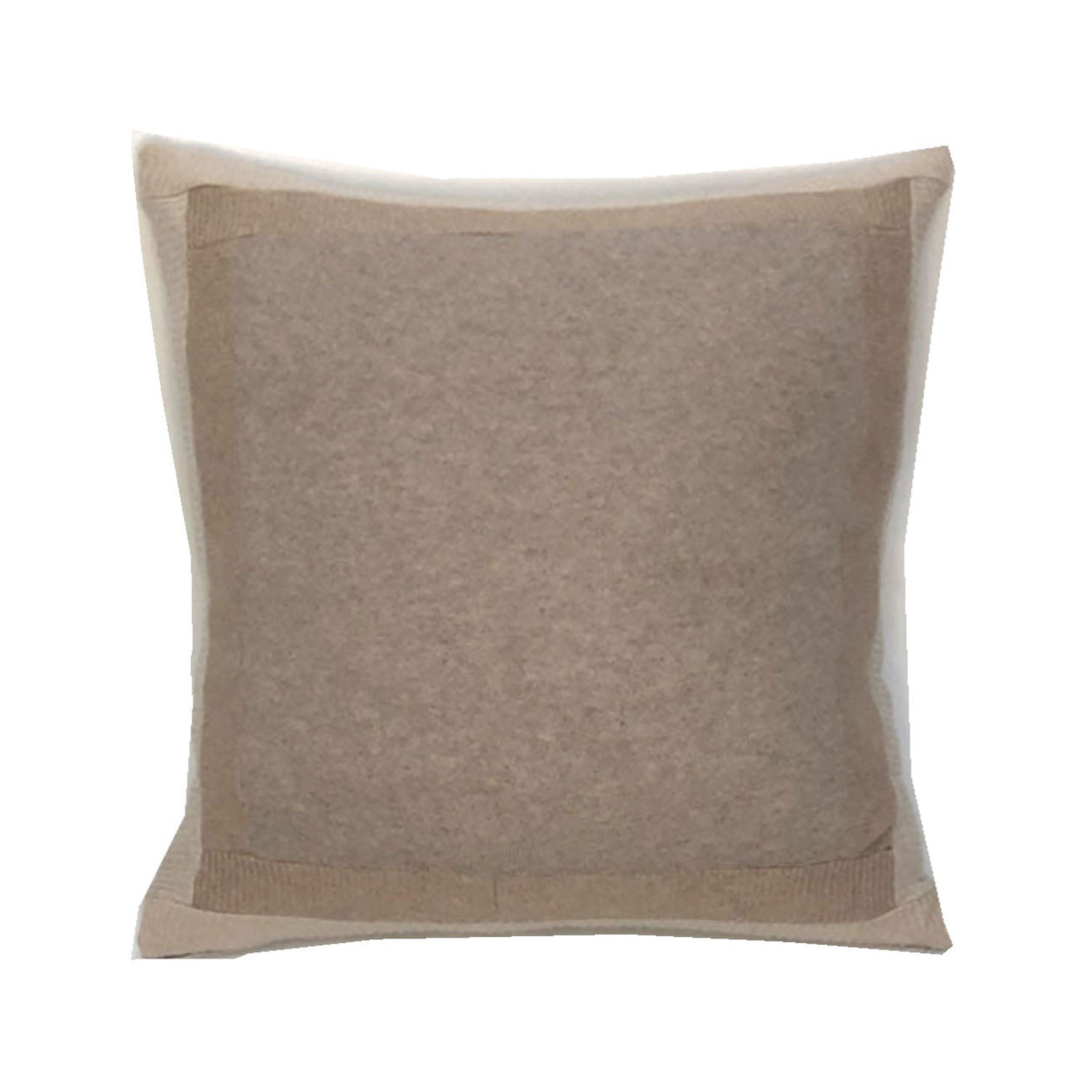 Oatmeal Color Blocked Pillow 24"