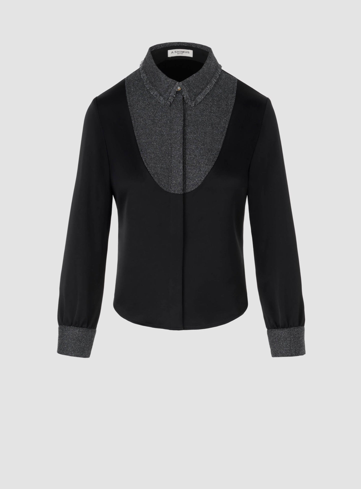 Fancy Tweed Button Up Shirt