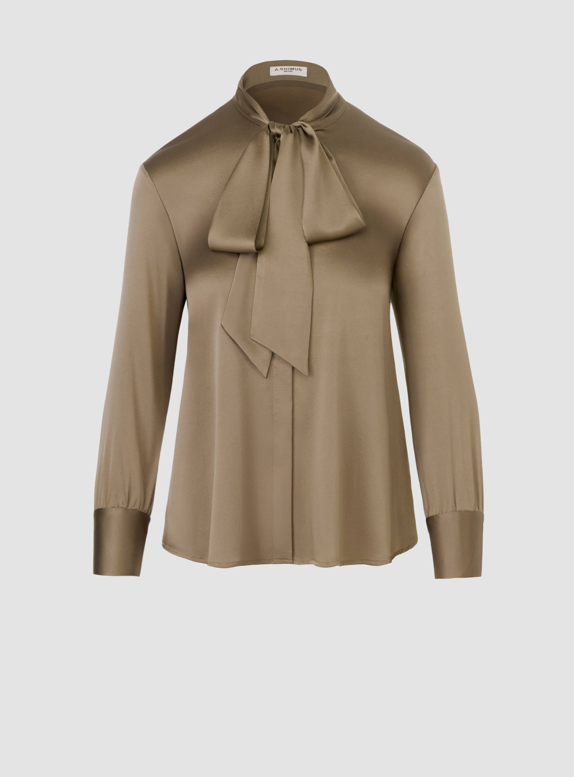 Silk Bow Blouse