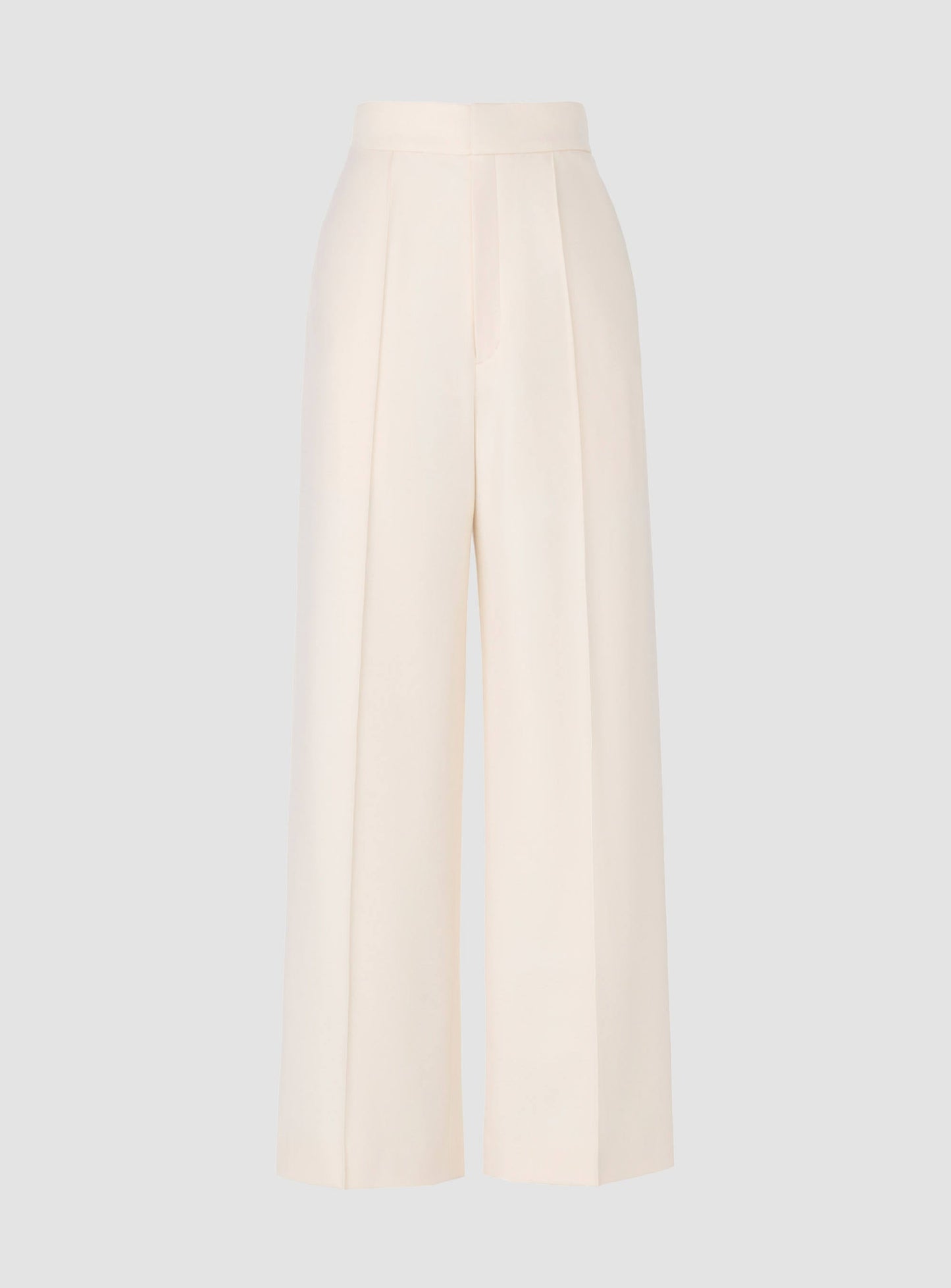 Wide Leg Pants with Elastic Waistband