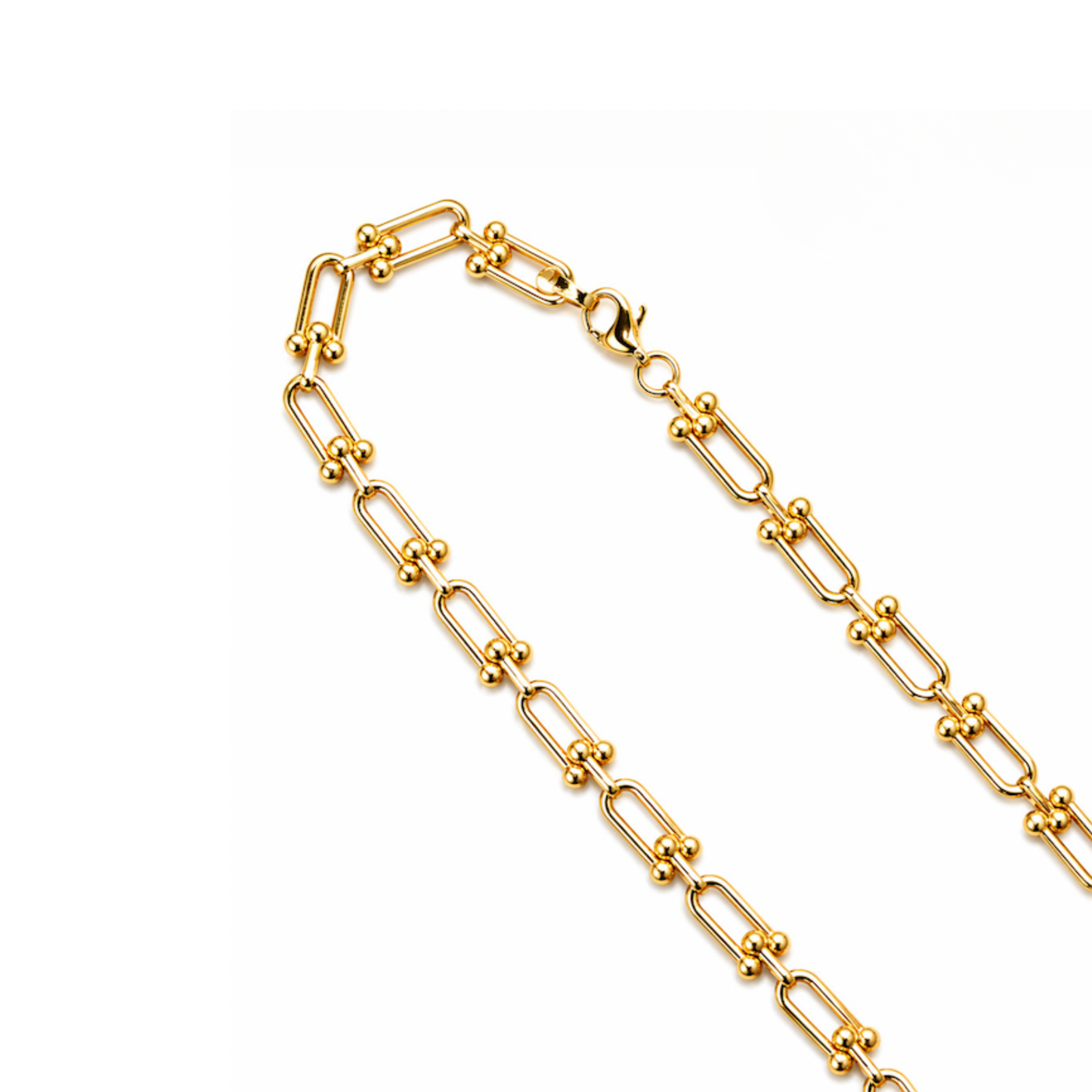 Arc Link Chain Necklace