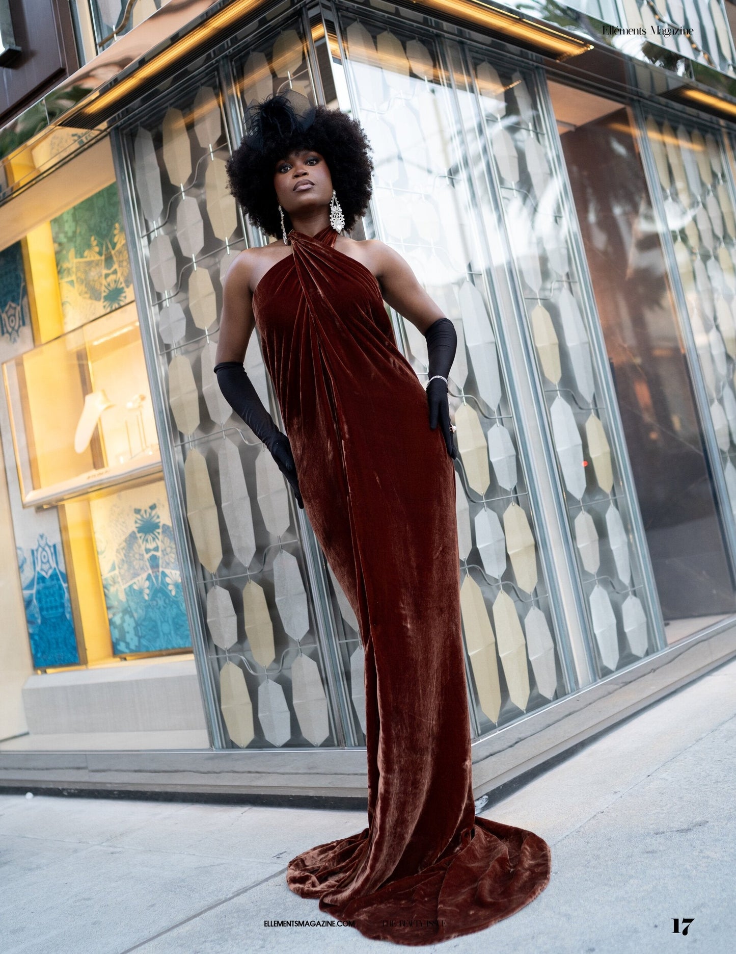 DNB’s Amélie Haute Couture Floor length gown