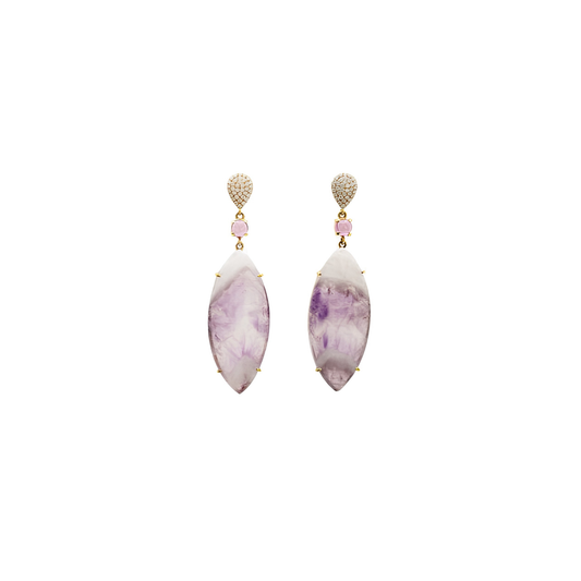 Orchid Haze Earrings