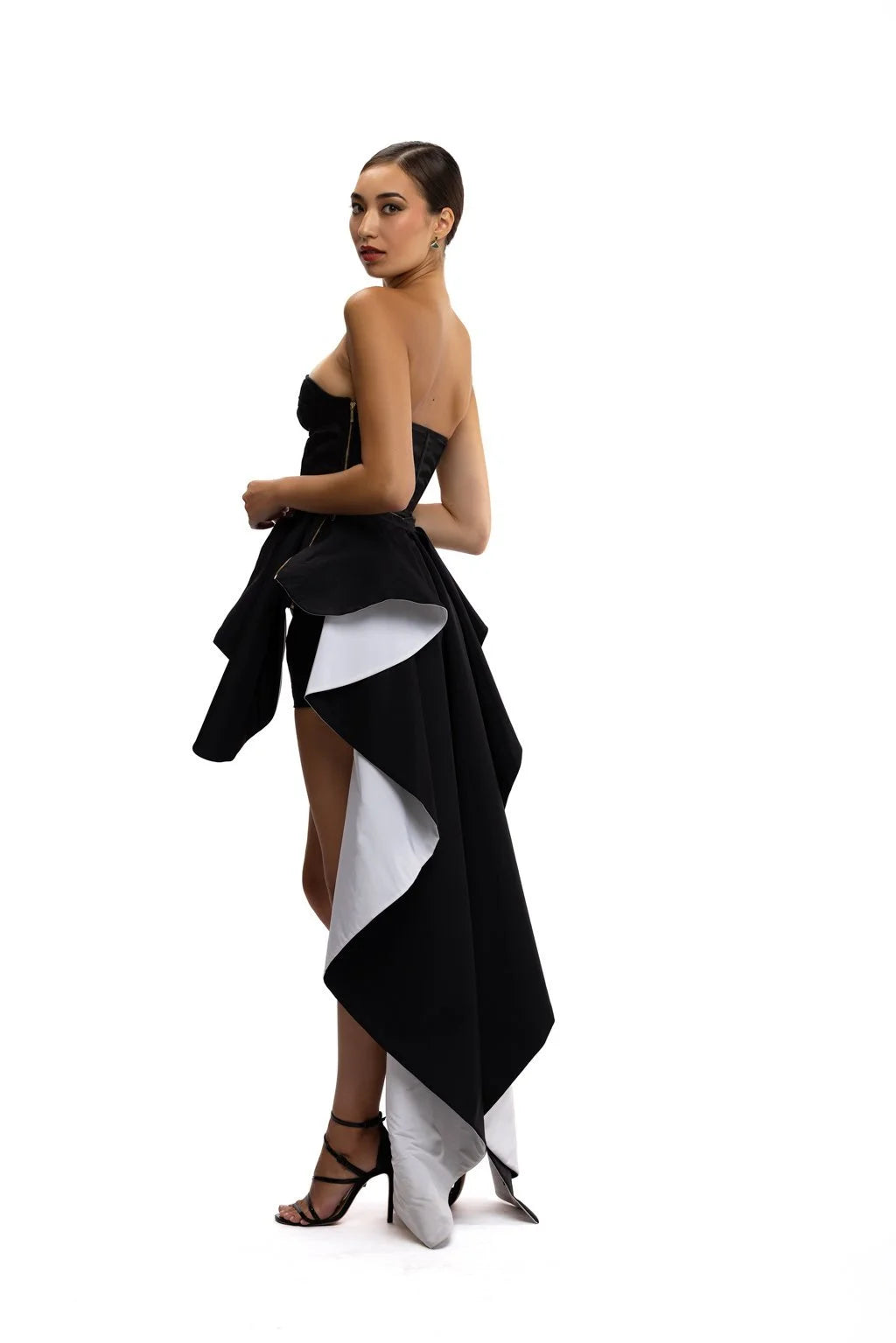 Silk Faille Overskirt