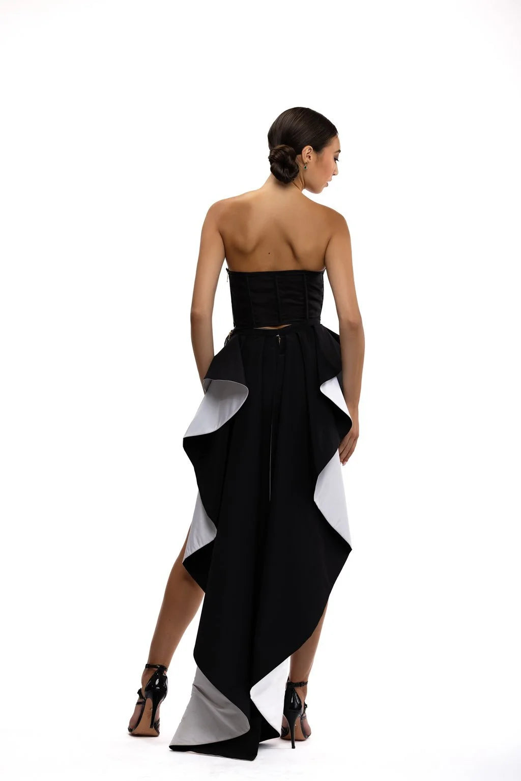 Silk Faille Overskirt