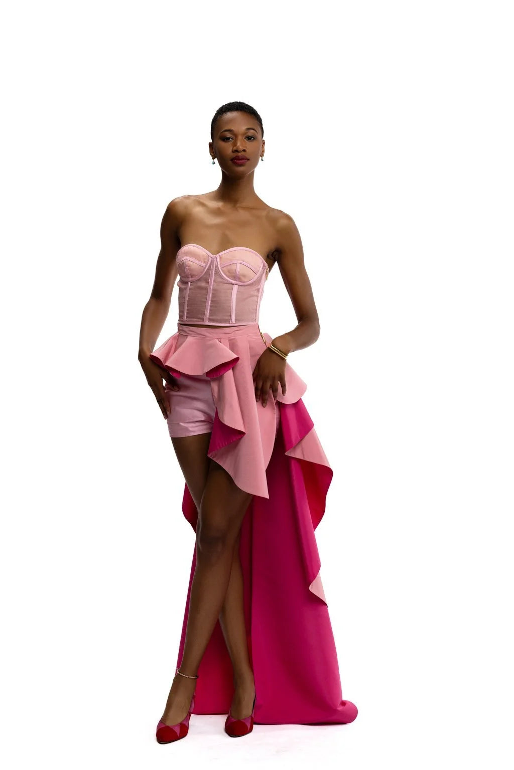 Silk Faille Overskirt