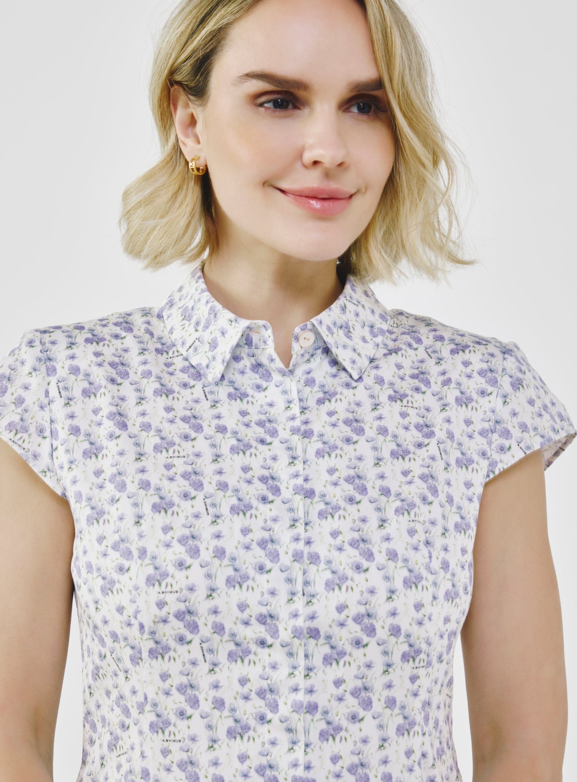 Floral Cotton-Poplin Dress
