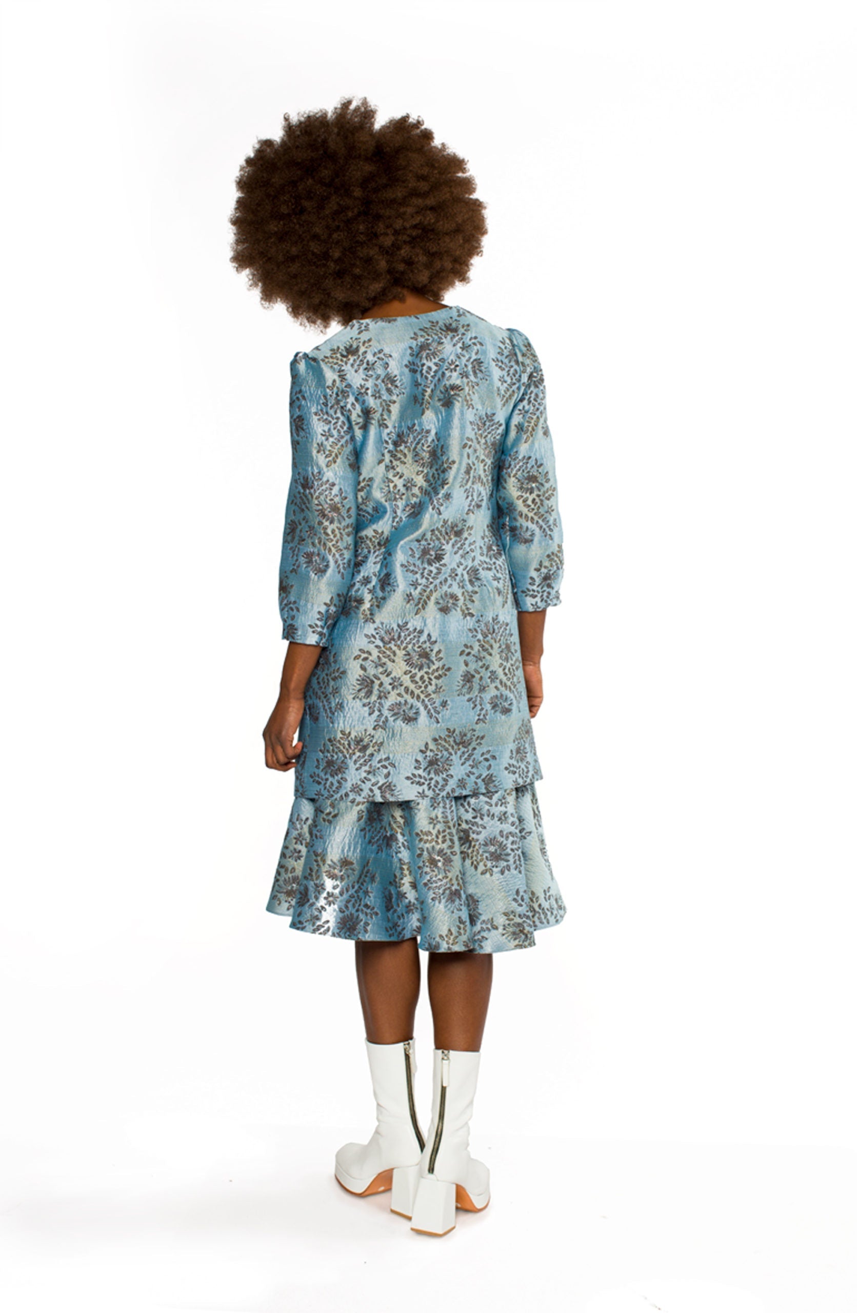 Blazer and Skirt Flowers