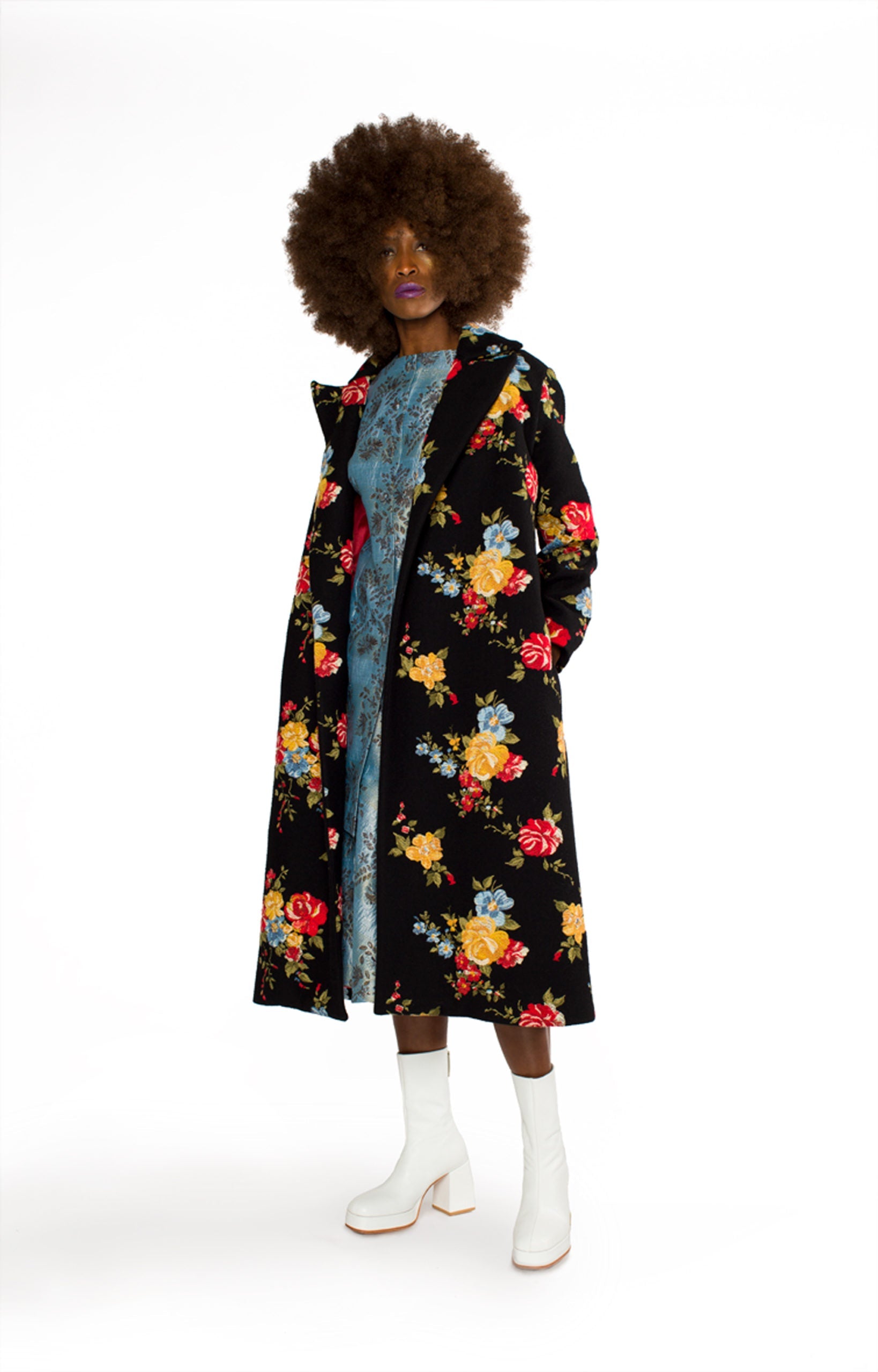Coat Flower Embroidery