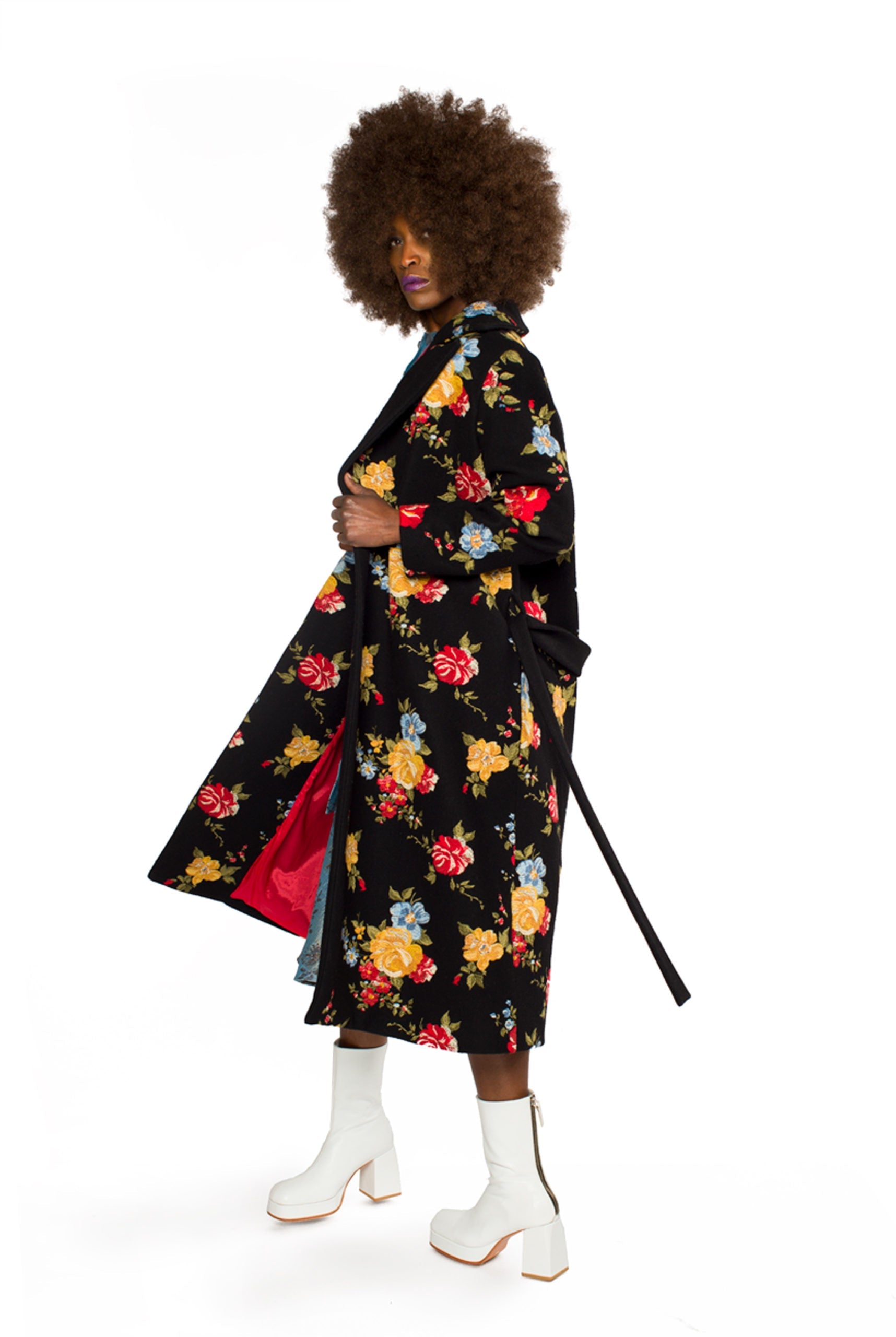 Coat Flower Embroidery